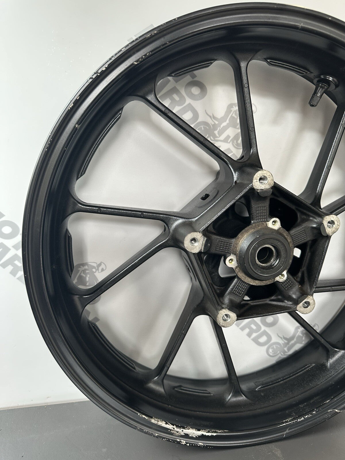 Yamaha MT07 Front wheel rim 2014-2017 SLIGHTLY OUT OF ALIGNMENT MT07 Front Rim