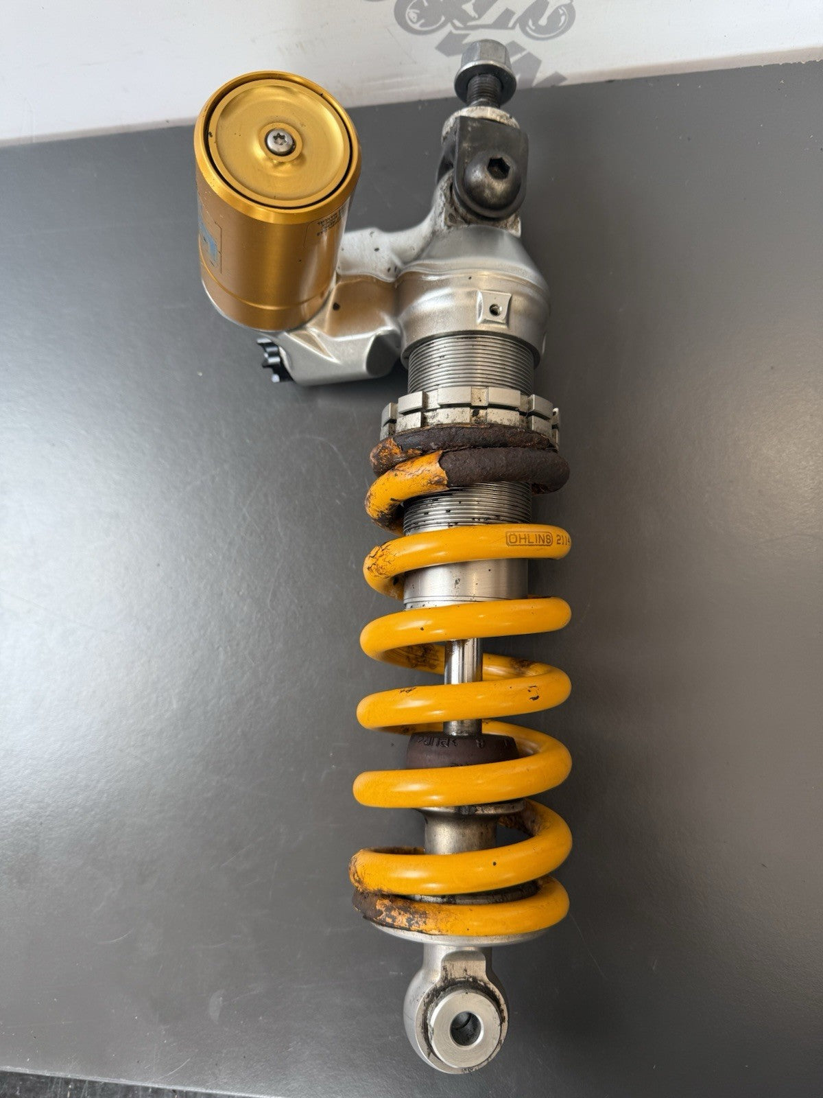 TRIUMPH STREET TRIPLE 675R OHLINS REAR SHOCK ABSORBER 675R OHLINS REAR SHOCK