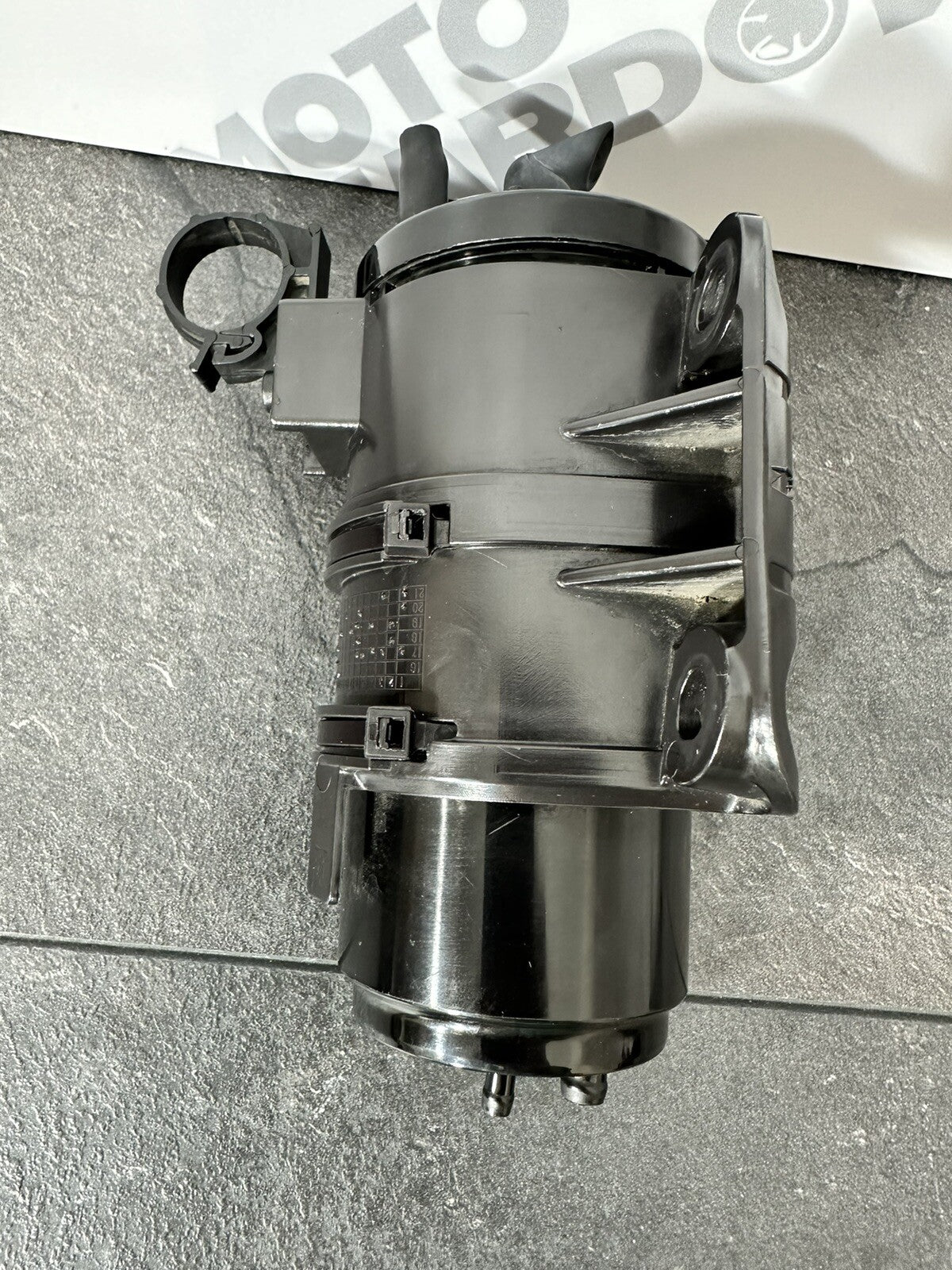 Aprilia Tuono V4 1100 2021 Charcoal Fuel EVAP Canister 6606 Miles 2022-2024 OEM
