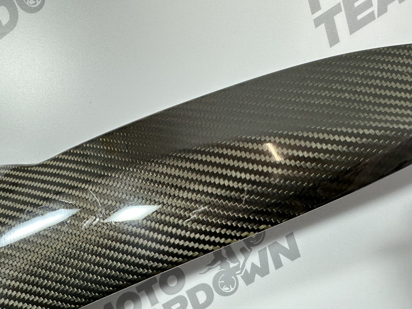 Suzuki GSXR 1000 2009 Right Side Tank Panel Carbon Fibre 2009-2016 9715 Miles