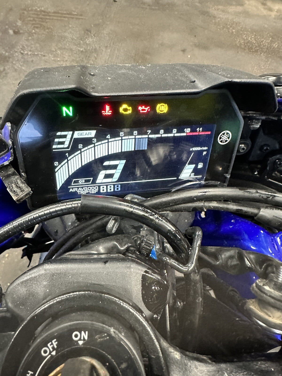 Yamaha Yzf R7 Yzf690 2022 - 2023 Speedo Clocks Yamaha R7 Clock Speedometer OEM