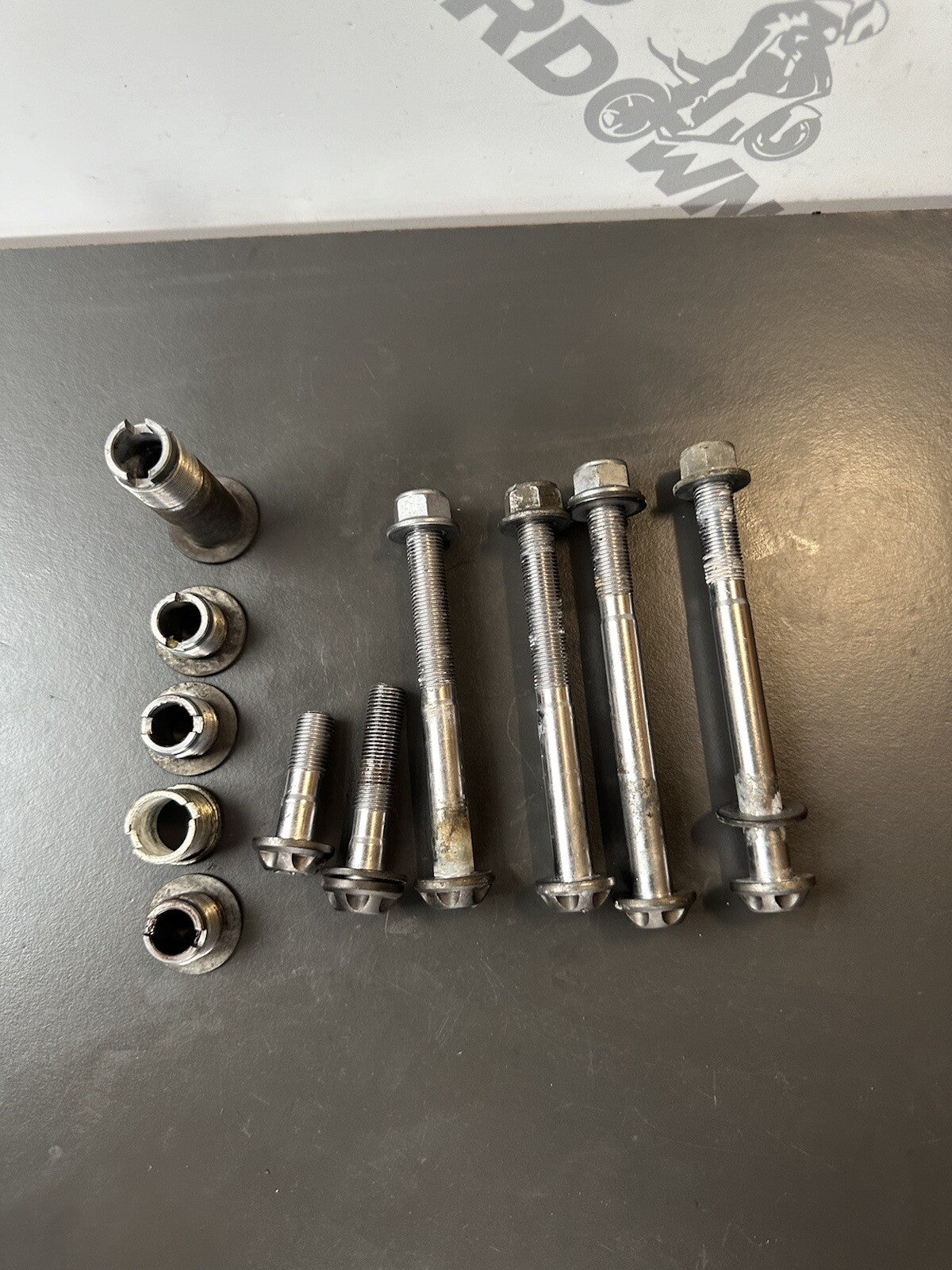 Triumph Speed Triple 1050 RS 2018 - 2020 Engine Mount Bracket & Bolts OEM