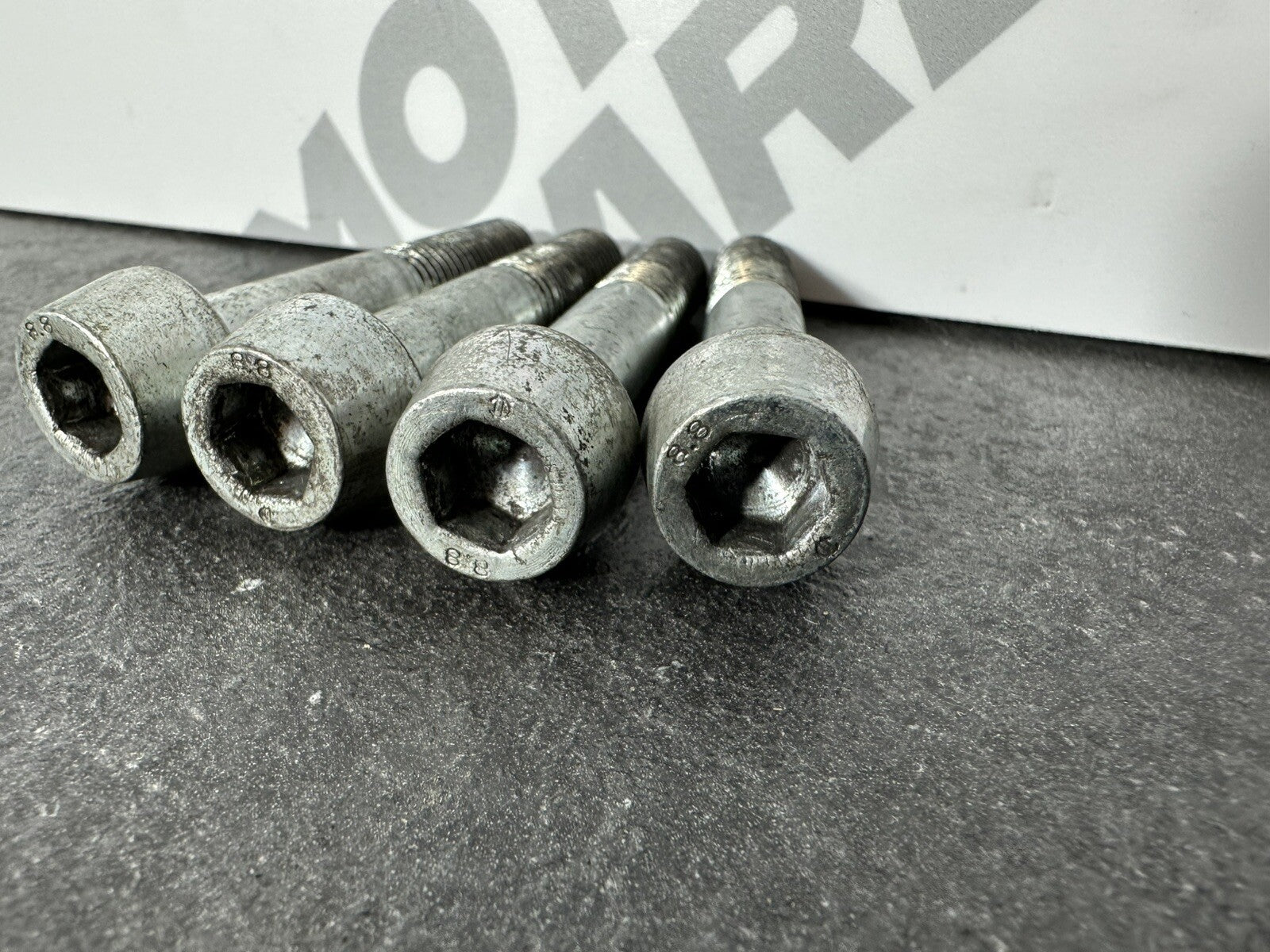 Ducati Panigale V4S V4 2018-2021 Brake Caliper Mount Bolts Only 2986 Miles OEM