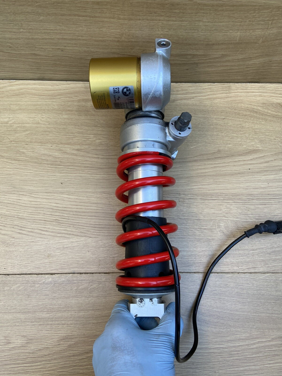 BMW S1000R 2015 15,013 miles rear shock absorber 8545860 BMW S1000R Rear Shock