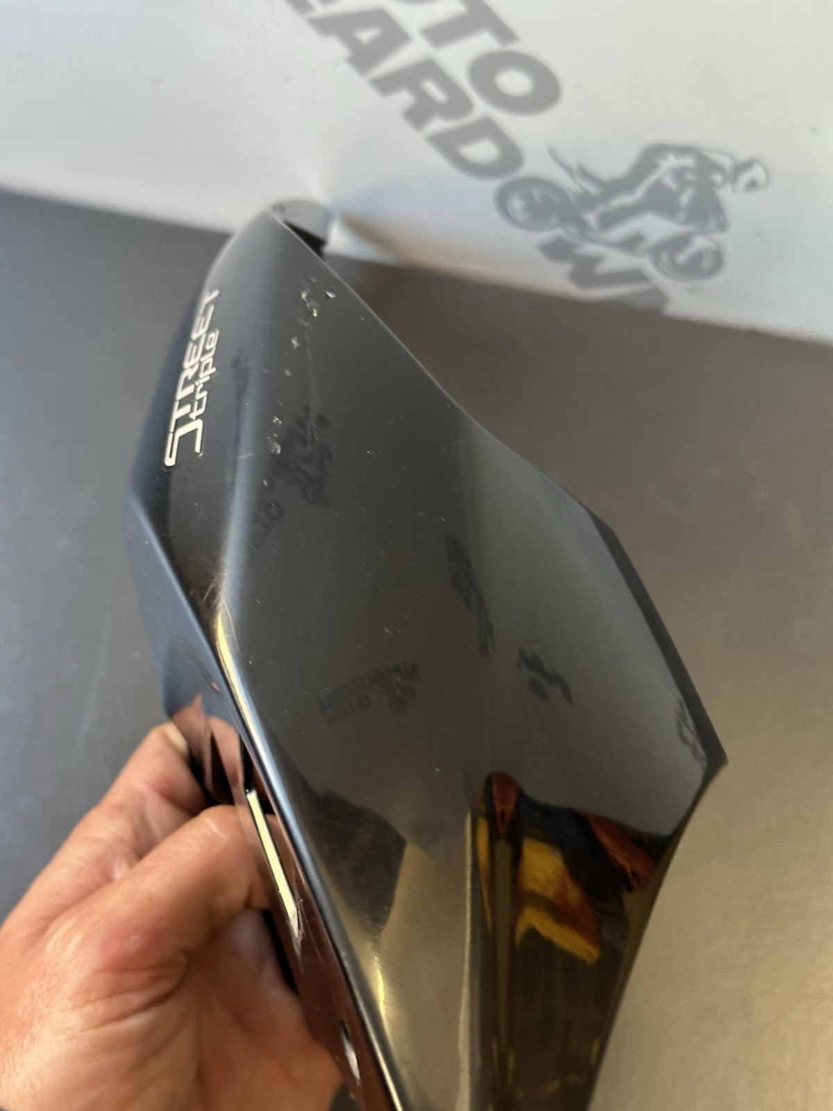Triumph Street Triple 765R Left Rear Tail Cover Fairing Side Panel T2303723 OEM