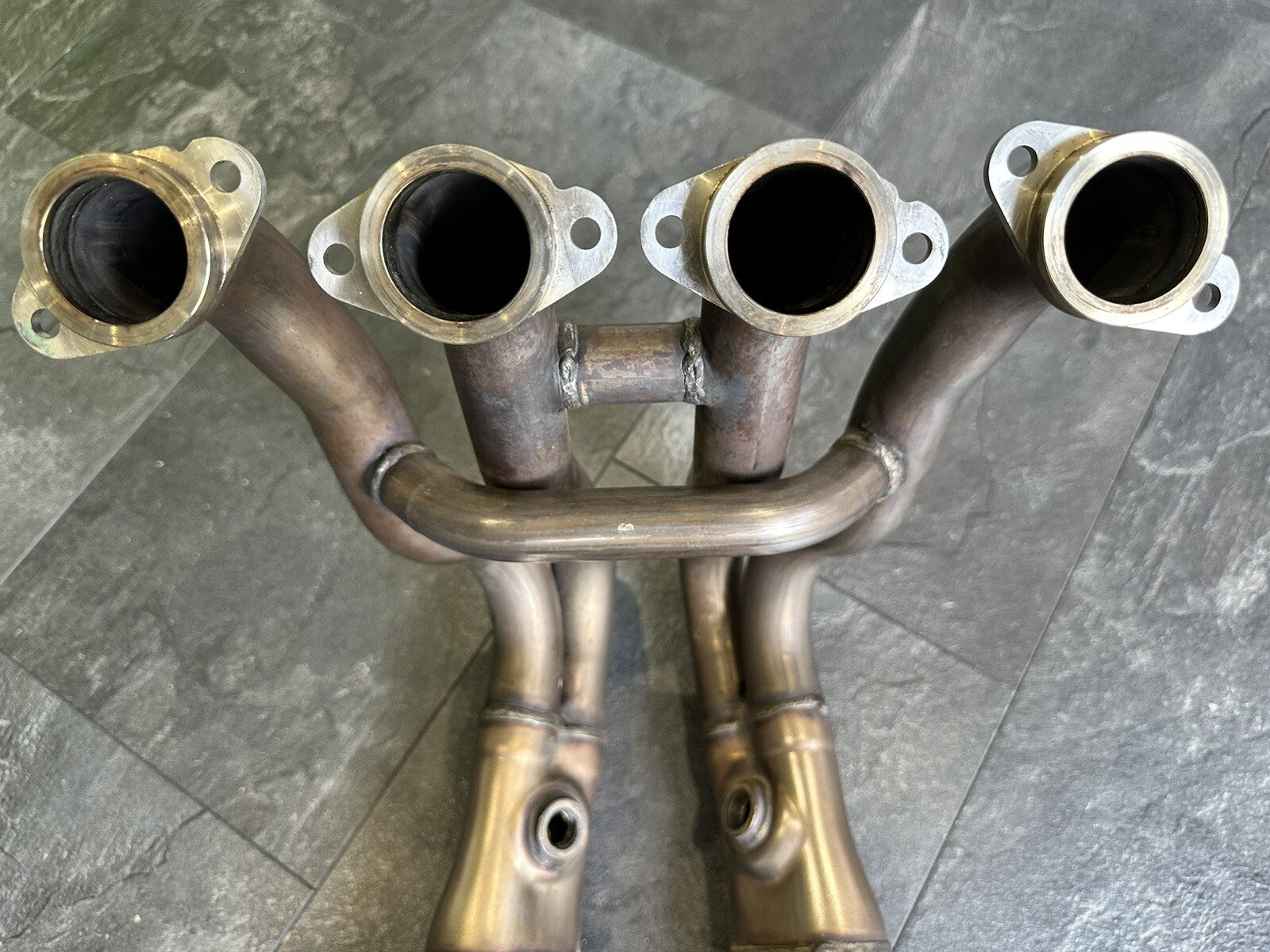 BMW S1000RR 2023 Exhaust Downpipes Headers Catalytic 2019-2022 Gen 4 OEM J43386