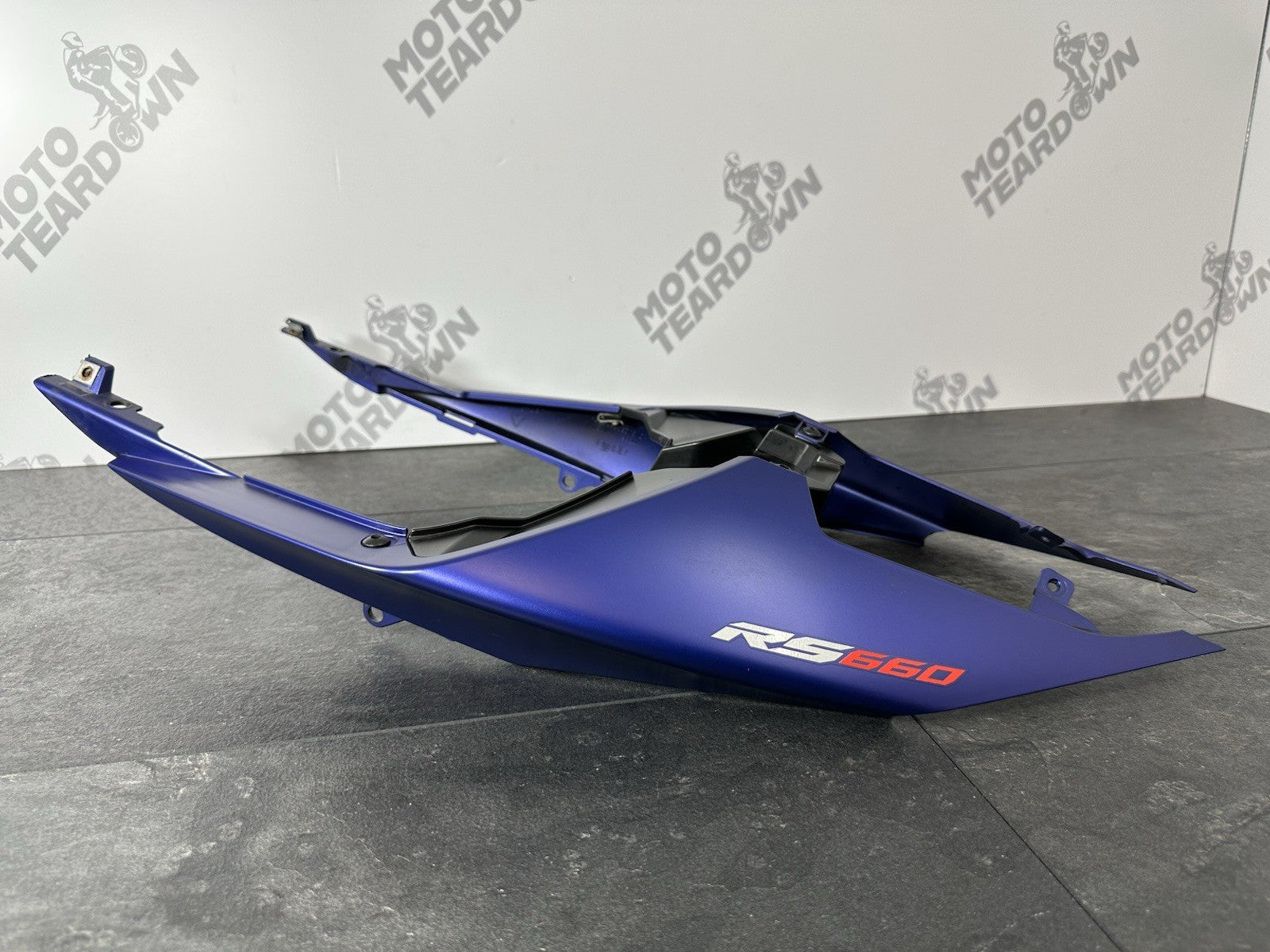Aprilia RS660 2021 Left Right Rear Side Seat Fairings 6220 Miles 2022-2025 OEM