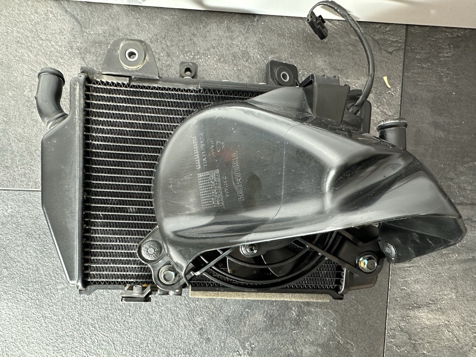 Triumph TIGER 900 GT PRO 2022 Radiators Left Right Radiator 6337 Miles 2020-2023