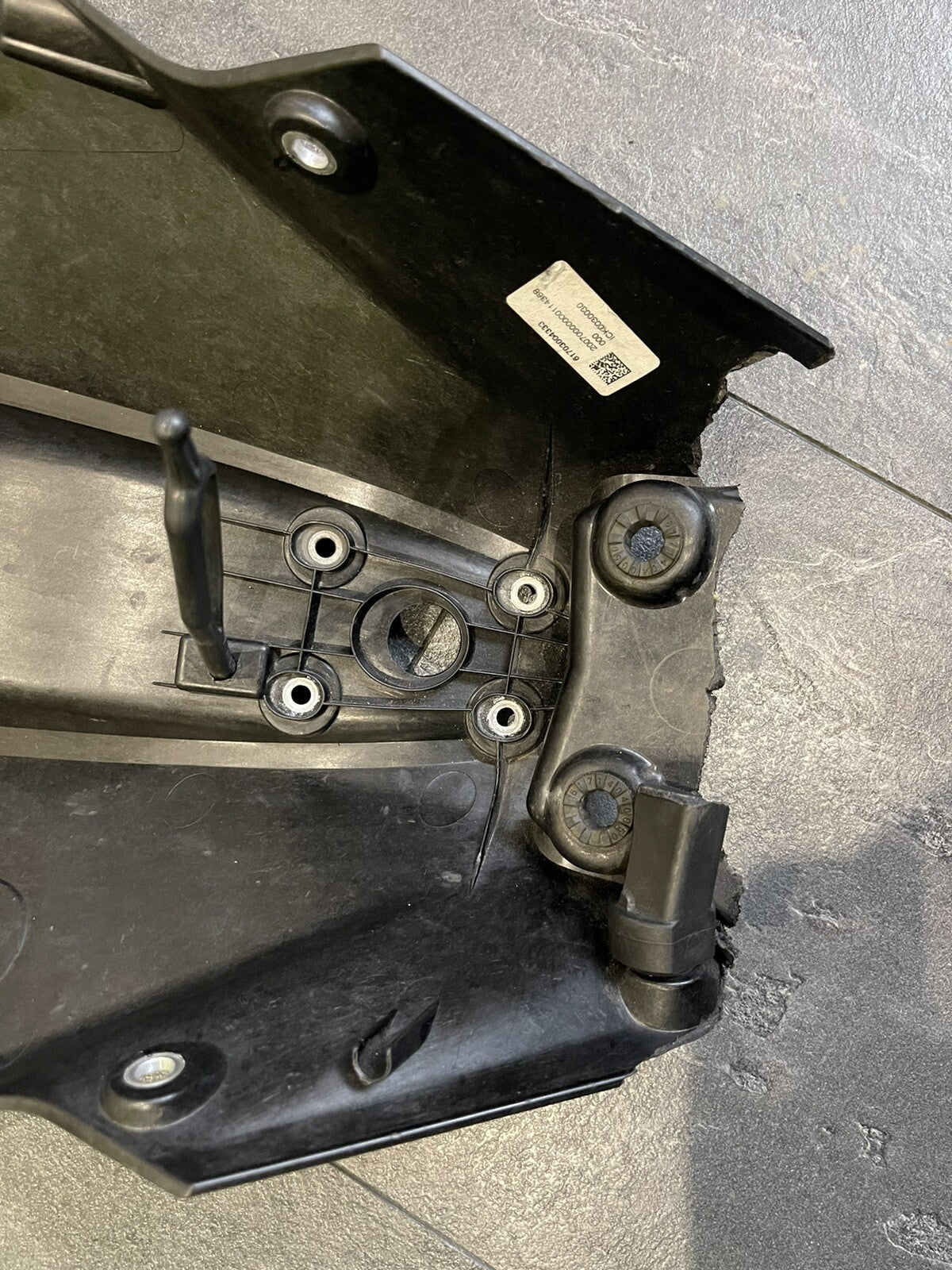 KTM Superduke R 1290 2020-2022 Subframe Undertray DAMAGED SPARES Only 7179 Miles