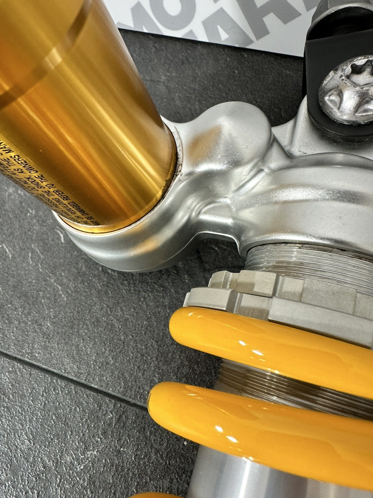 Triumph Street Triple 765 RS R S 2022 Ohlins Rear Shock 2751 Miles 2020 765R