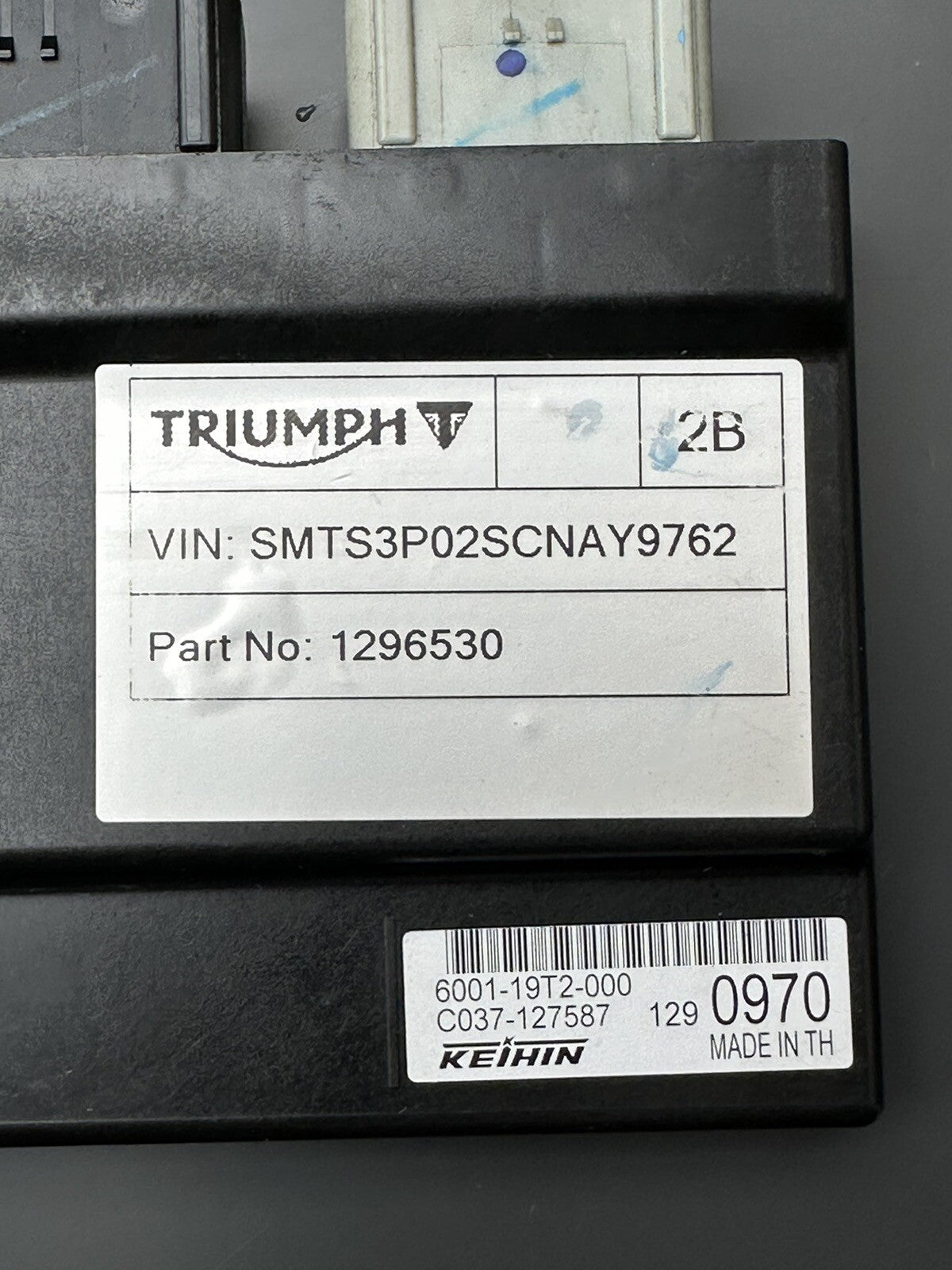 Triumph Speed Triple 1200 RR ECU cdi brain box control unit T1296530 1200RR ECU