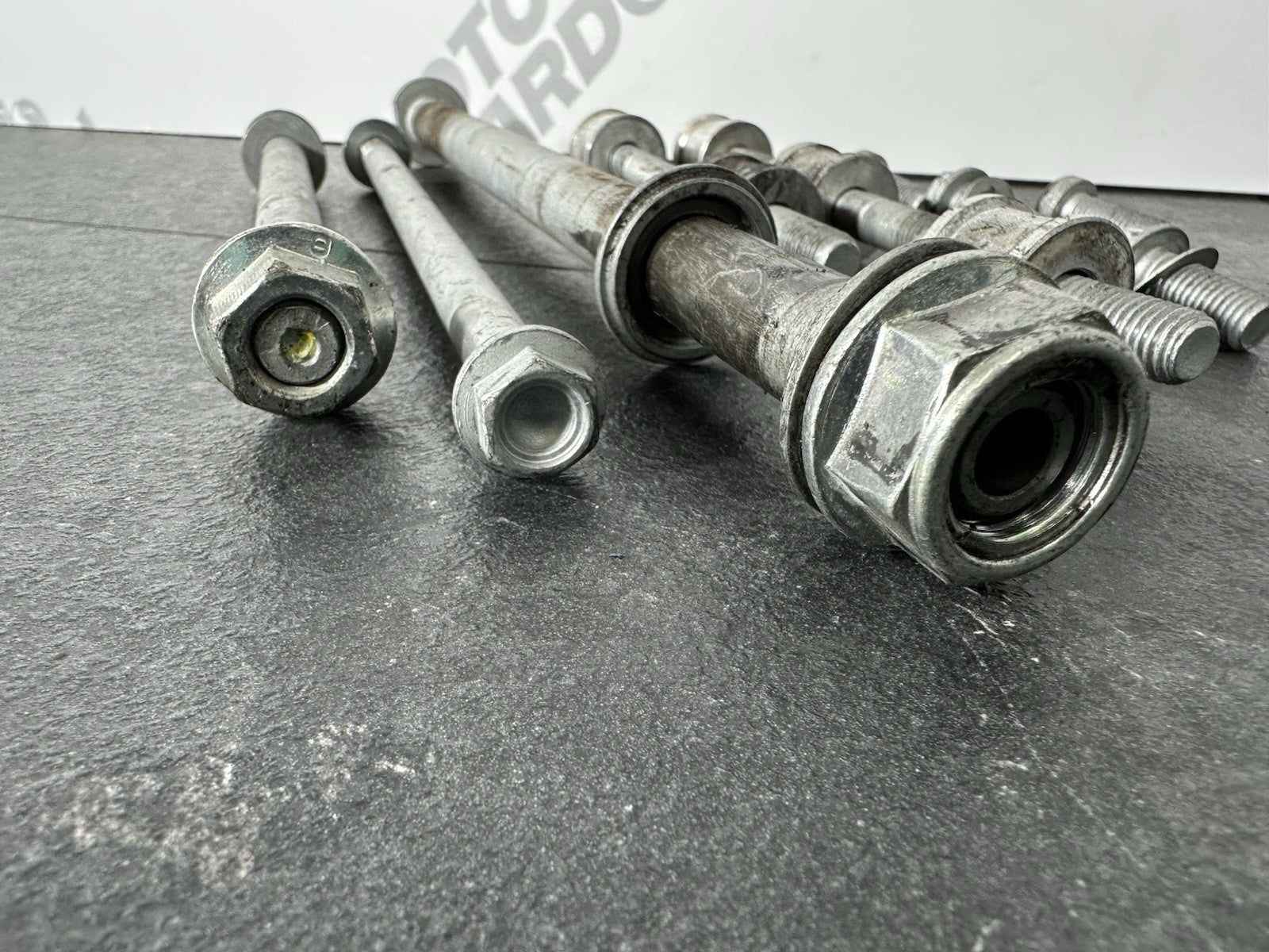 Aprilia RS660 2021 Engine Mount Bolts Frame Bolts Only 6220 Miles 2022-2025 OEM