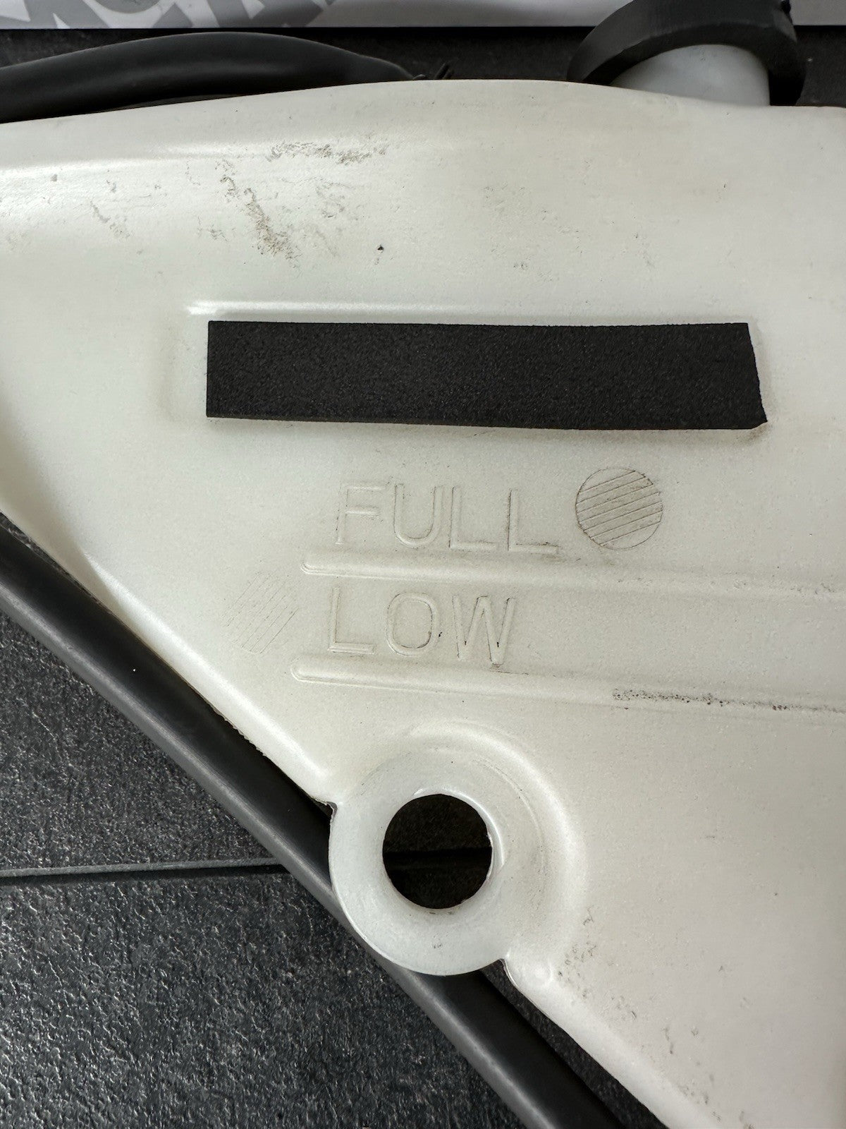 Aprilia RS660 2021 Coolant Expansion Tank Bottle Only 6220 Miles 2022-2025 OEM