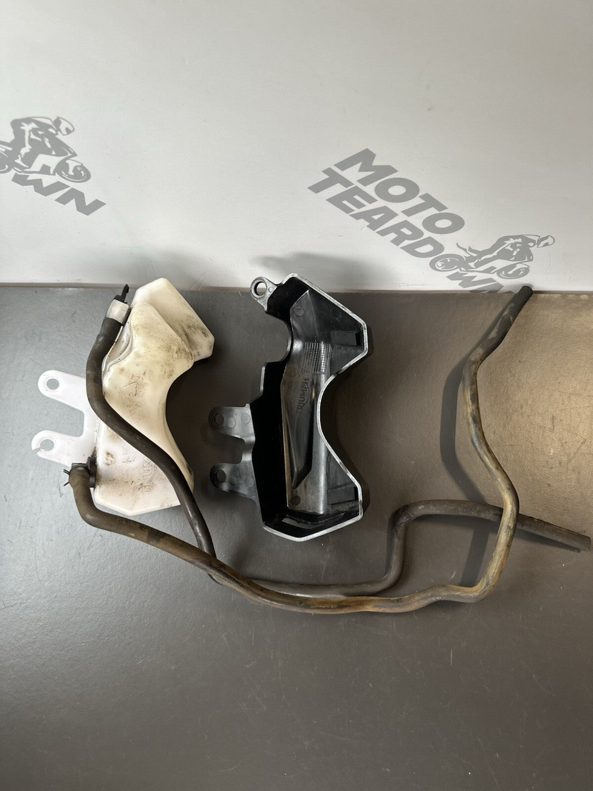 Triumph Street Triple 765S Coolant Water Tank Reservoir Overflow Bottle 2017-19