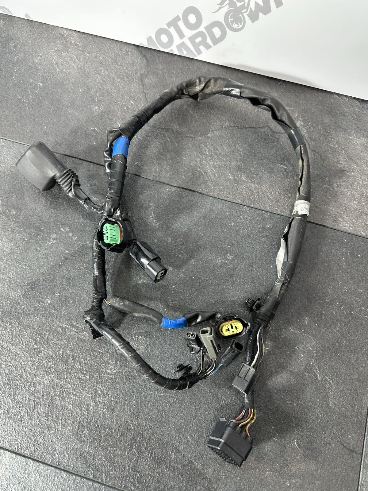 Suzuki GSXR 1000 2014 Headlight Wiring Loom Harness Front 22774 Miles 2009-2016
