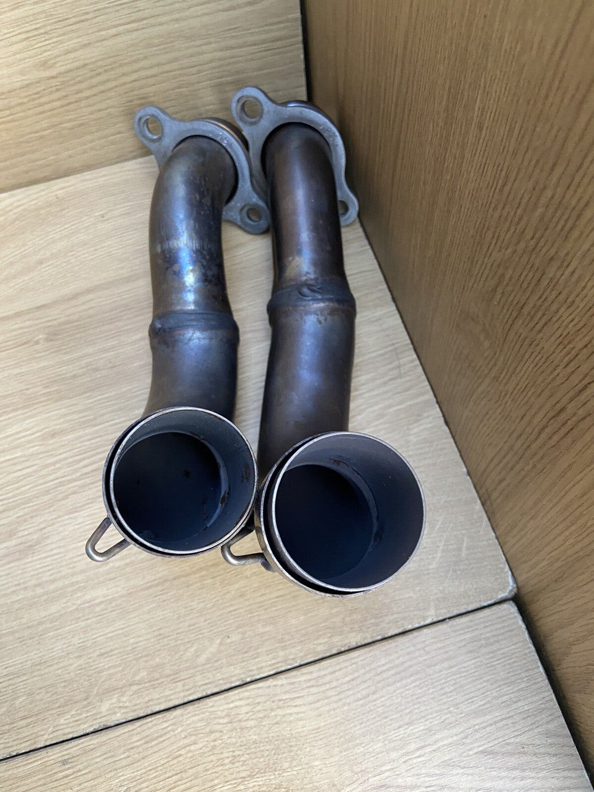 APRILIA TUONO V4 1100 Factory Exhaust Down Pipes 2020 Tuono V4 Downpipes OEM
