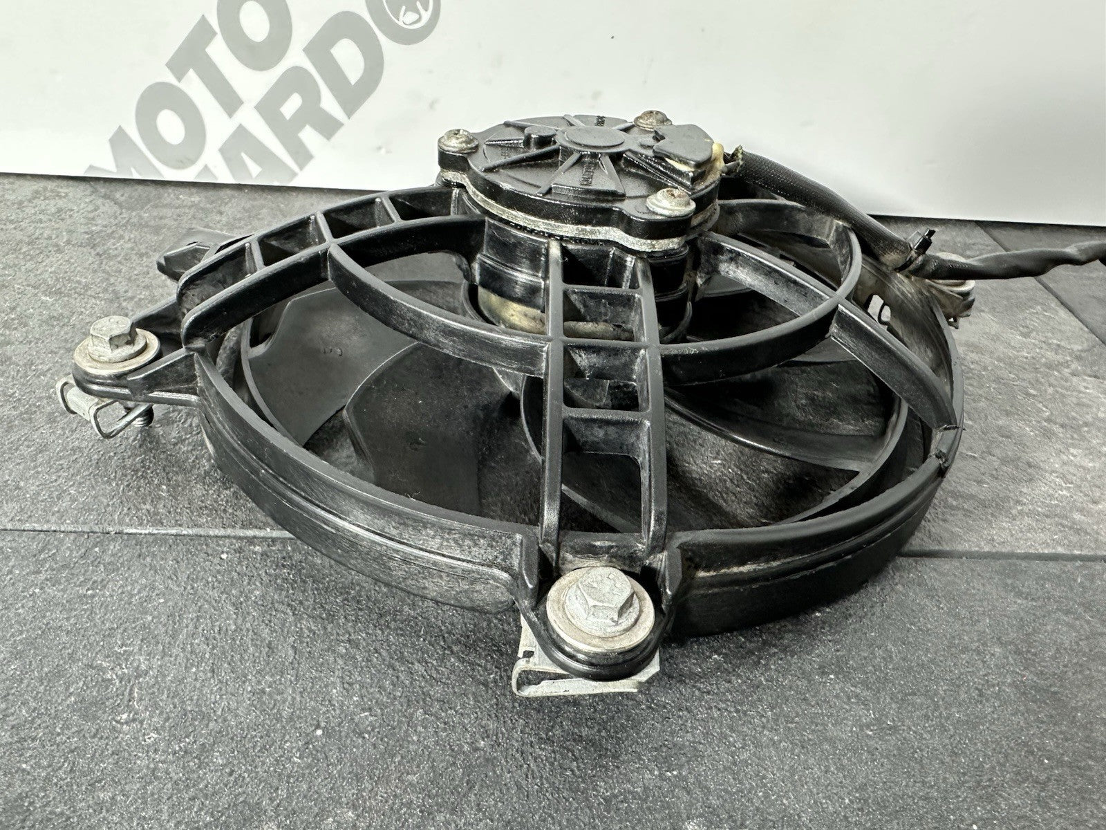 Aprilia RS660 2021 Radiator Fan Cooling Fan Only 6220 Miles 2022-2025 OEM