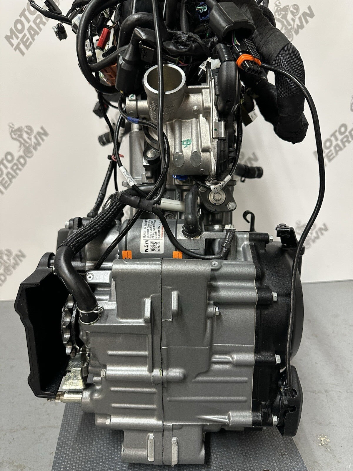 KTM Duke 125 Engine And Wiring Loom 2024 ONLY 51 miles from new KTM 125 Engine