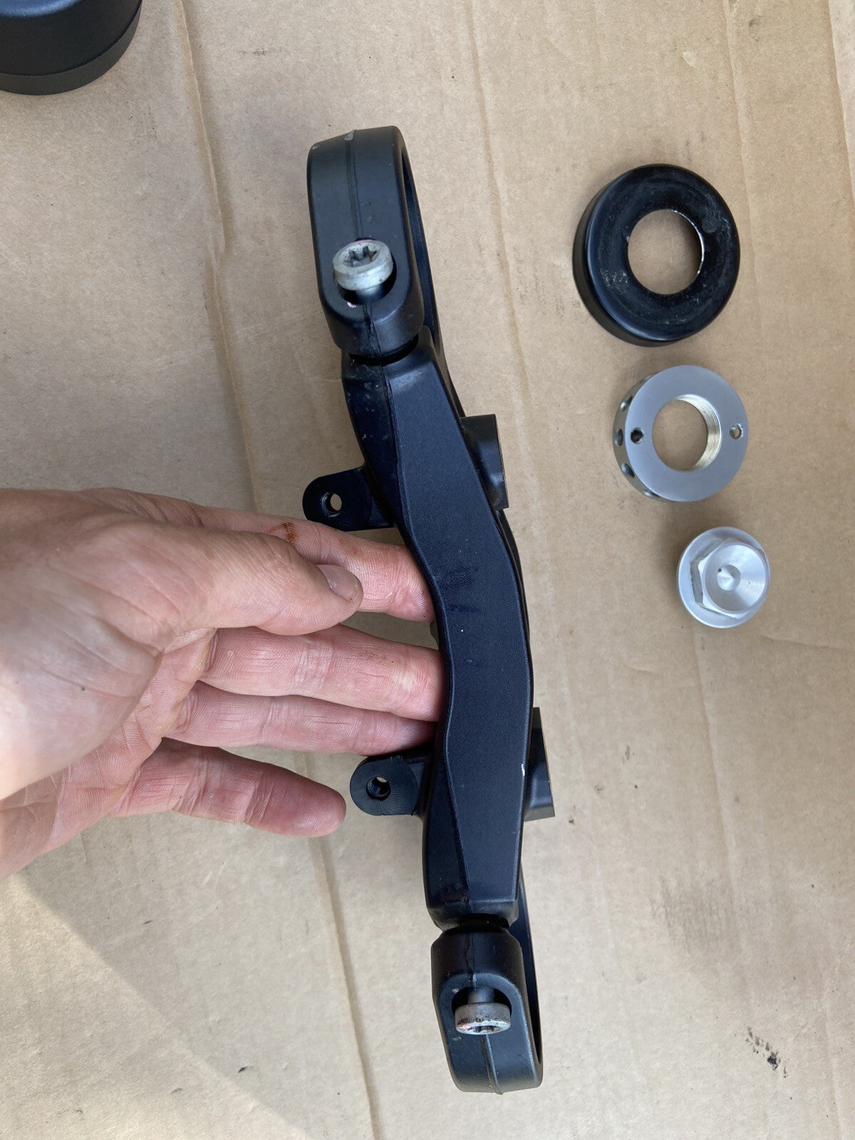 KTM 1290 superduke top and bottom clamps yoke yolk triple clamp OEM 1290 Clamps