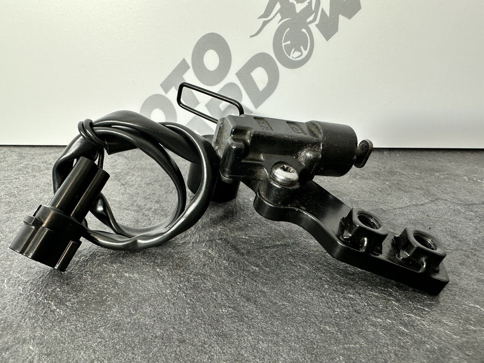 Triumph Trident 660 2022 Side Stand Switch & Mount 2962 Miles 2021-2024 OEM