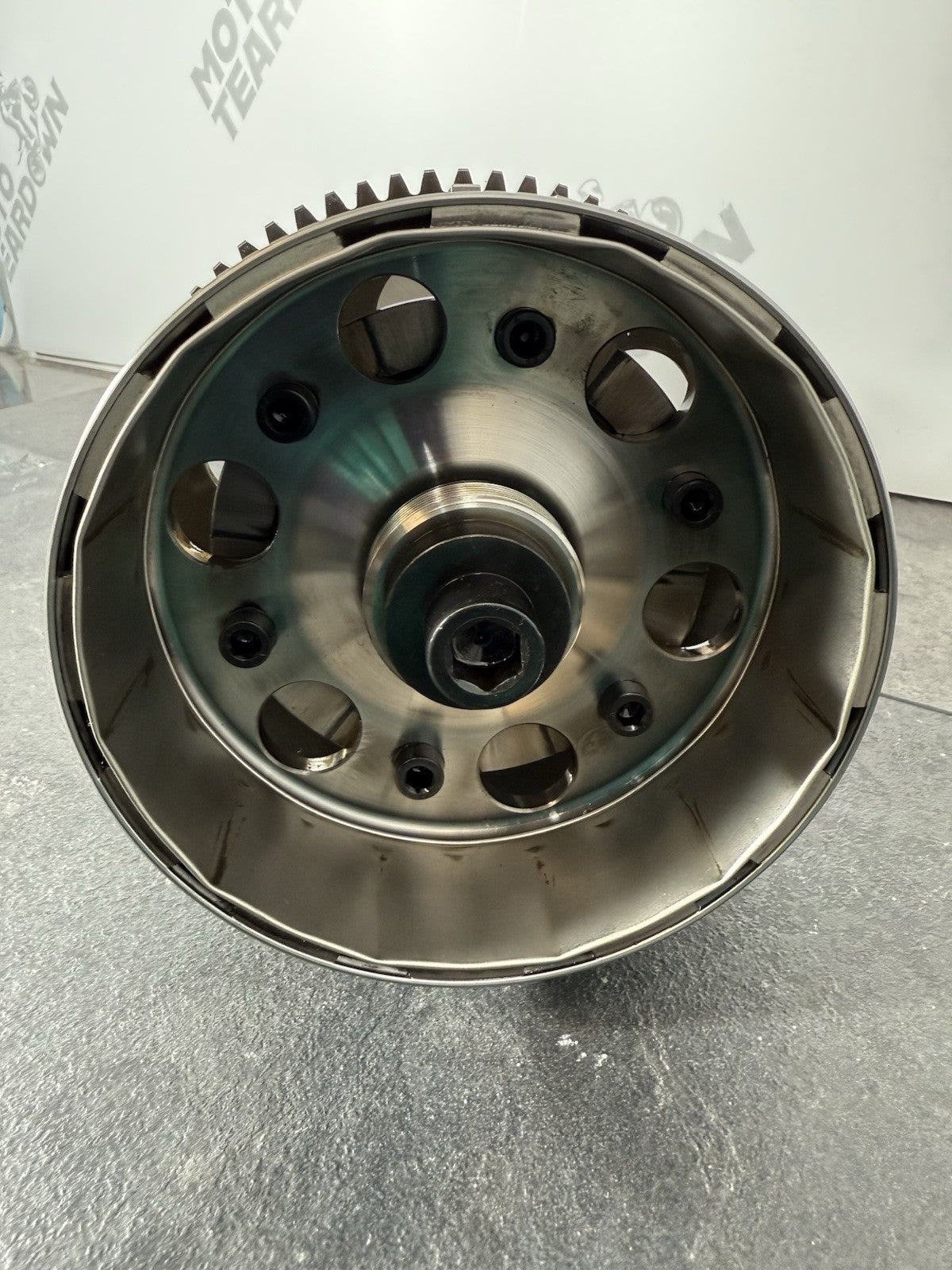 Triumph Street Triple 765 R 2017 Crankshaft & Alternator Rotor 18498m 2018-2021