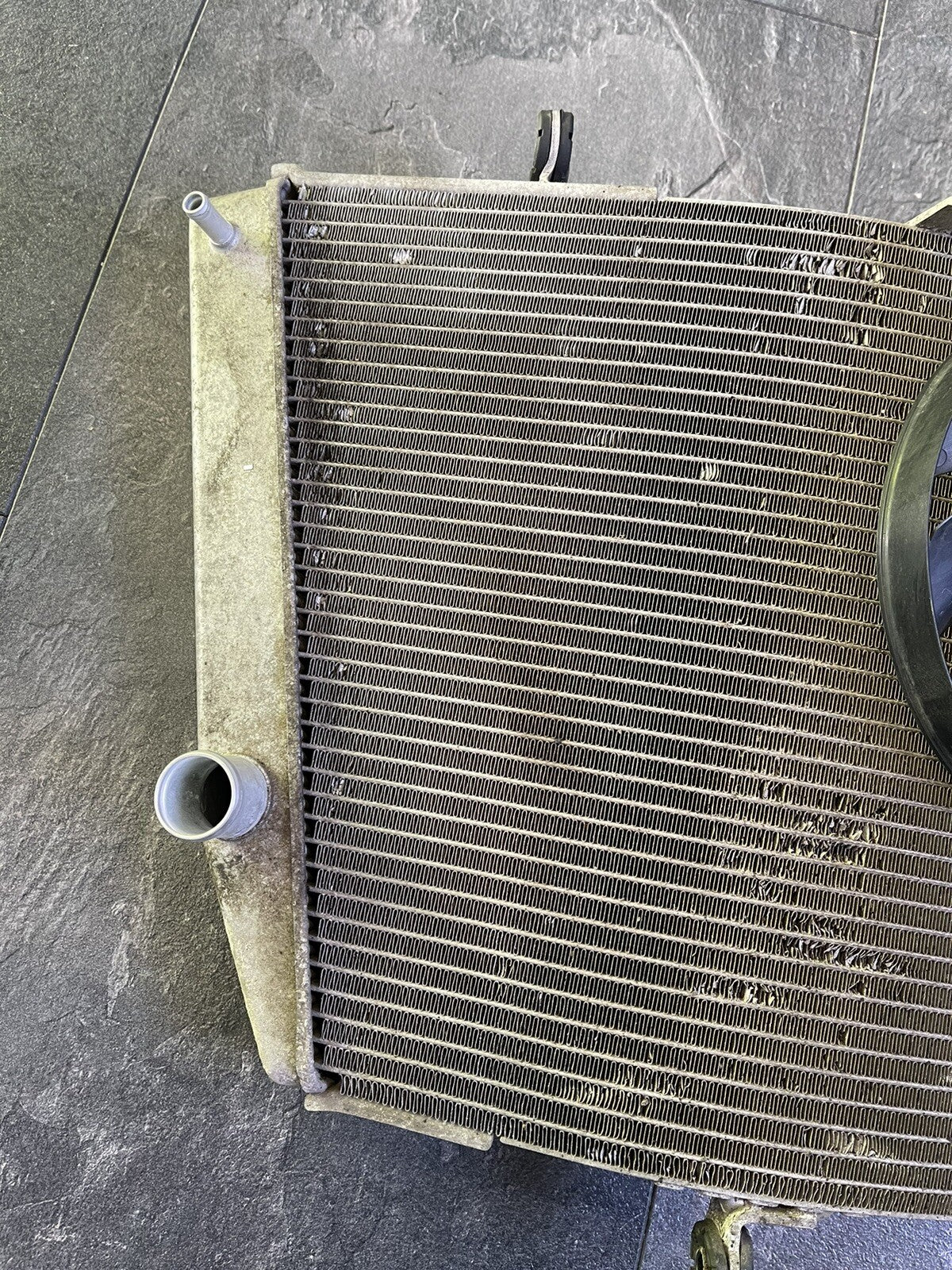 Suzuki GSXR 750 2015 L5 Coolant Radiator & Fan GSXR600 2011-2018 15287 Miles OEM