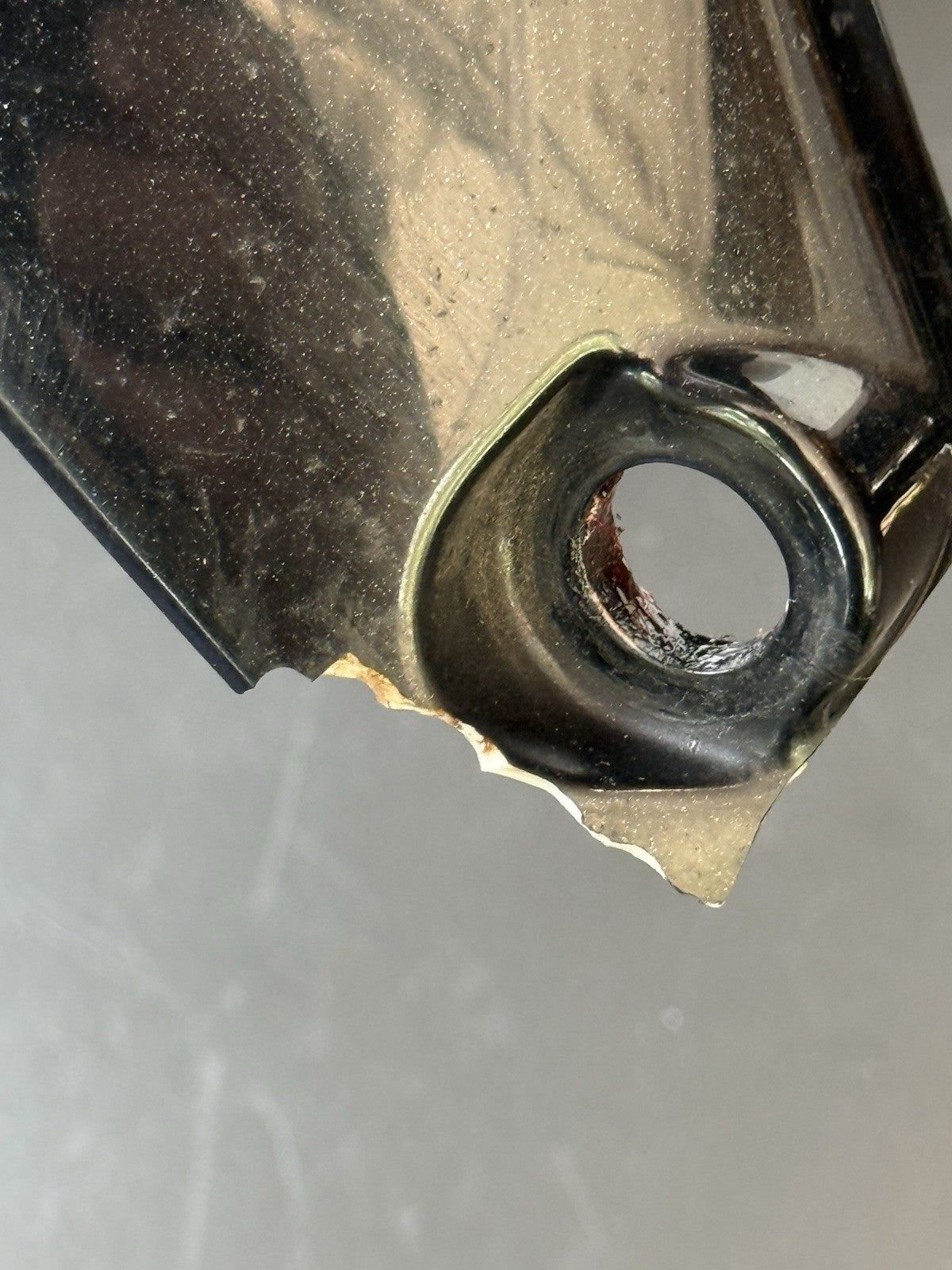 TRIUMPH STREET TRIPLE 675R FRONT MUDGUARD FENDER GLOSS BLACK *SEE DESCRIPTION*