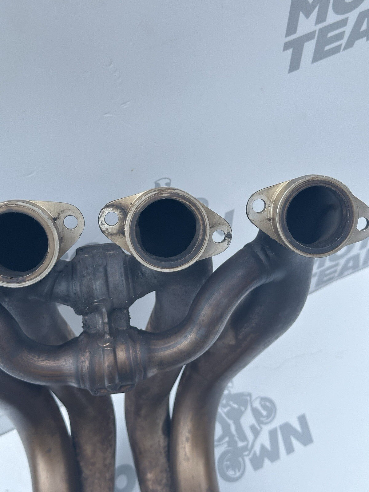 BMW S1000R Downpipes exhaust headers BMW 8545137 2014 16,807 Miles OEM