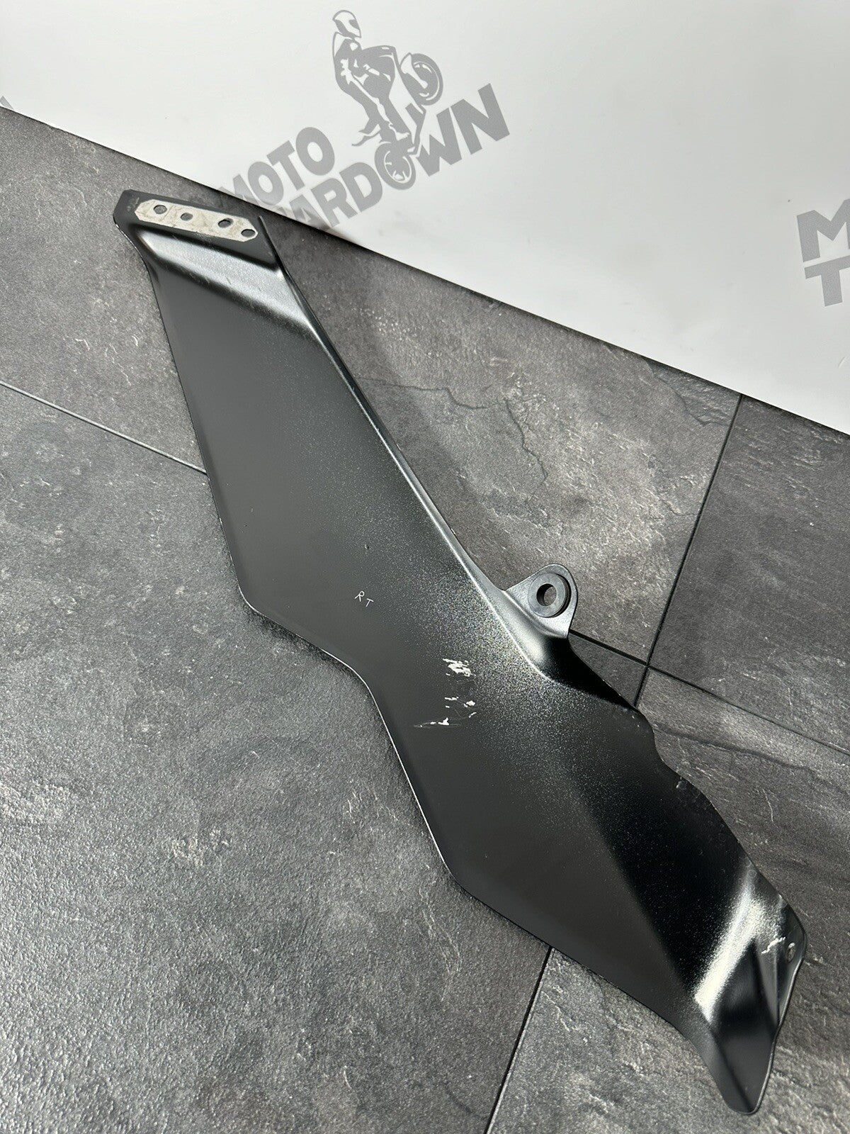 Yamaha R7 690 2024 Right Belly Pan Heat Shield Protector 1784 Mile 2022 2023 OEM