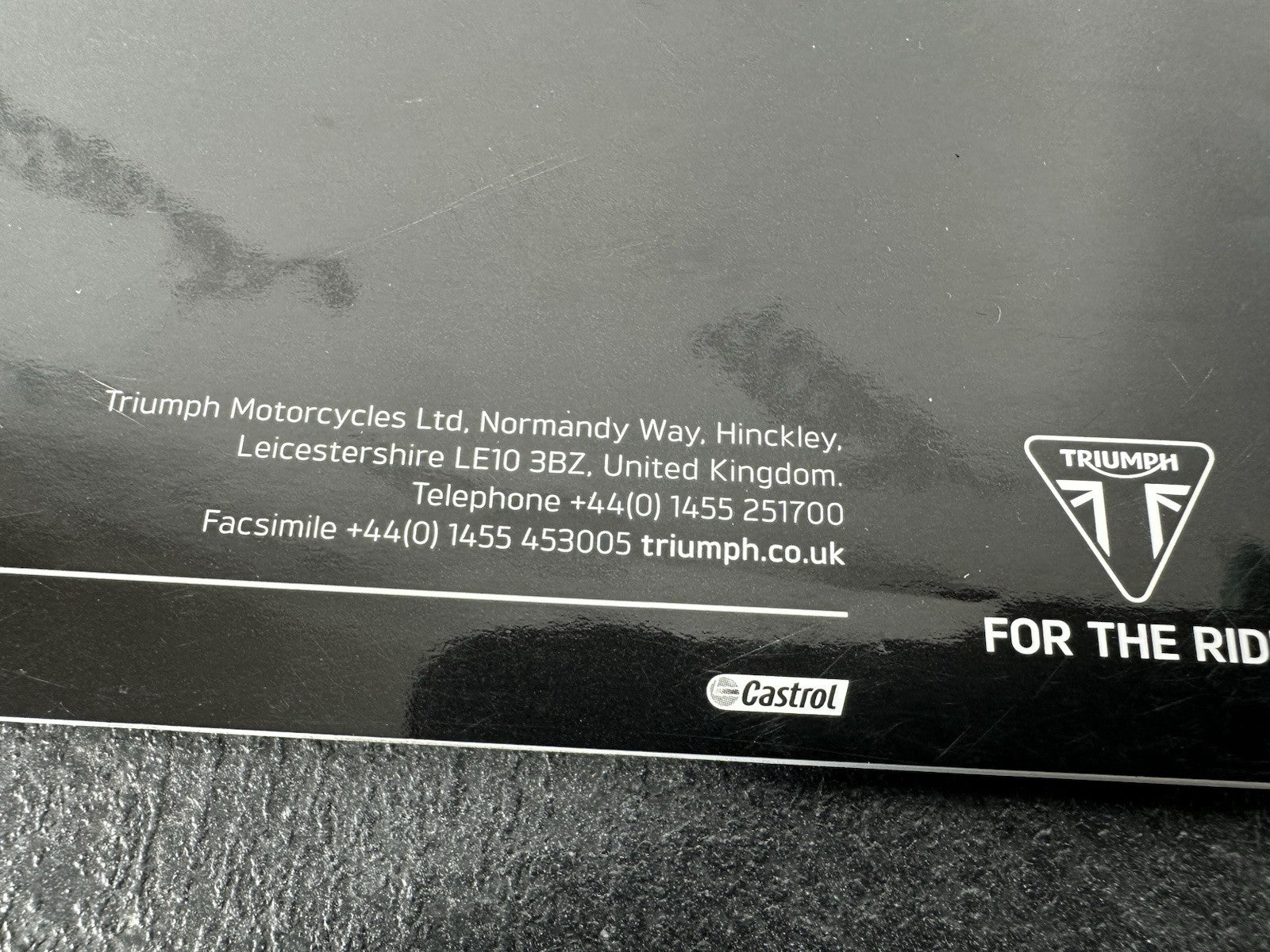 Triumph Street Triple 765 RS 2022 Service History Book Record Hand Book OEM 2023