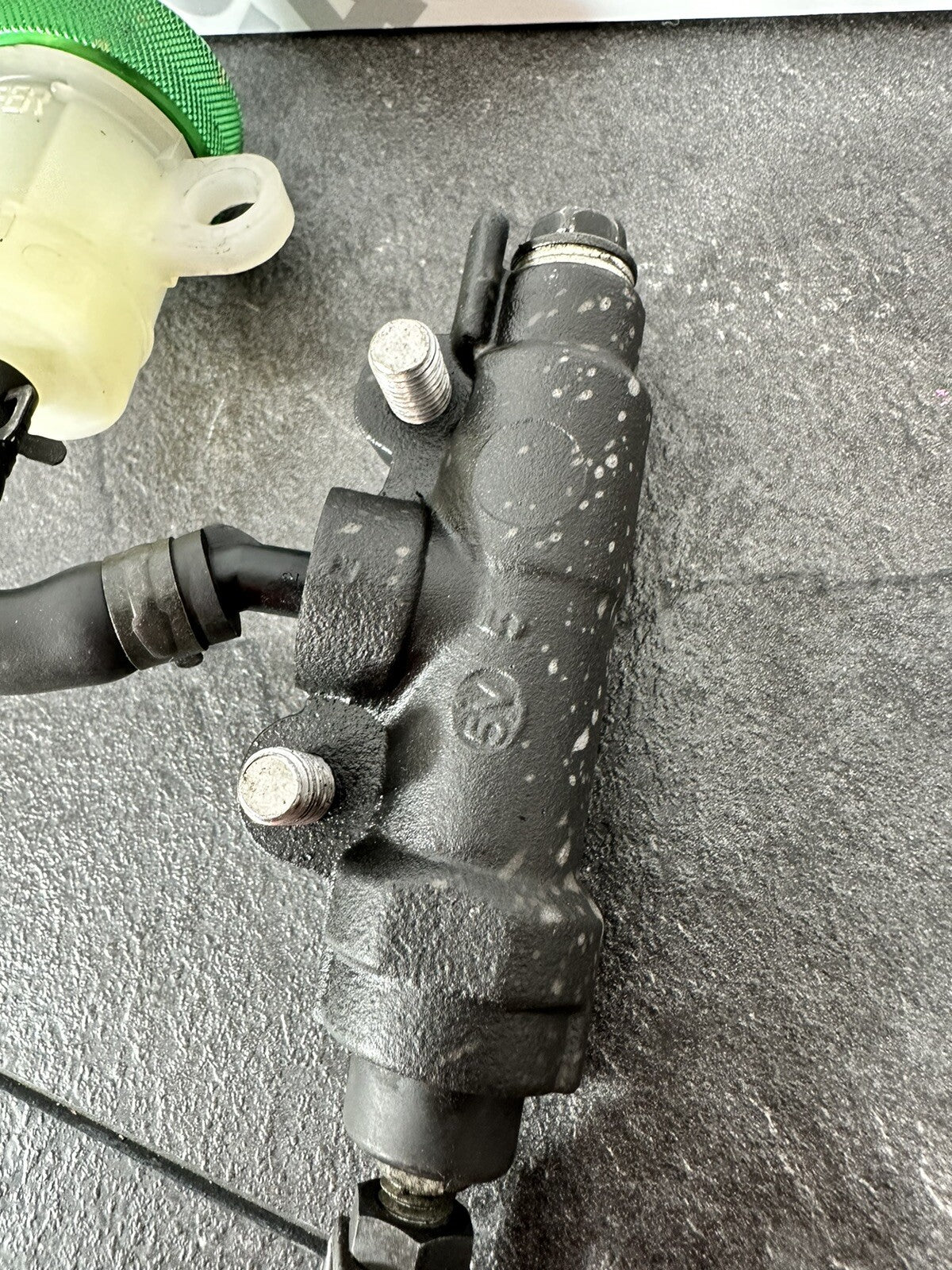 Kawasaki Z800 2016 Rear Brake Mastercylinder 12691 Miles 2013-2018 OEM