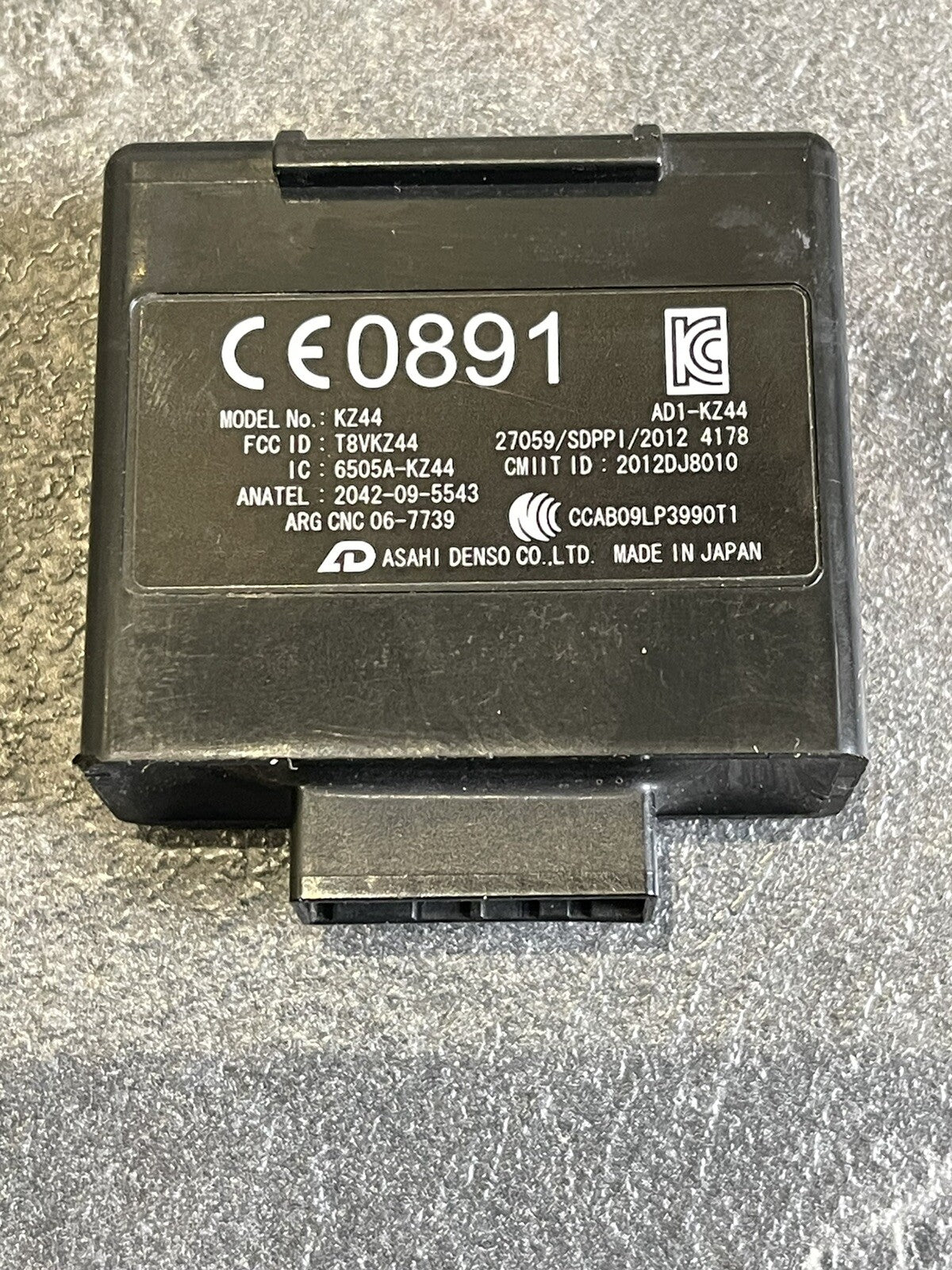 Kawasaki Ninja ZX10R 2017 Immobiliser Control Unit KZ44 16125 Miles 2016-2018