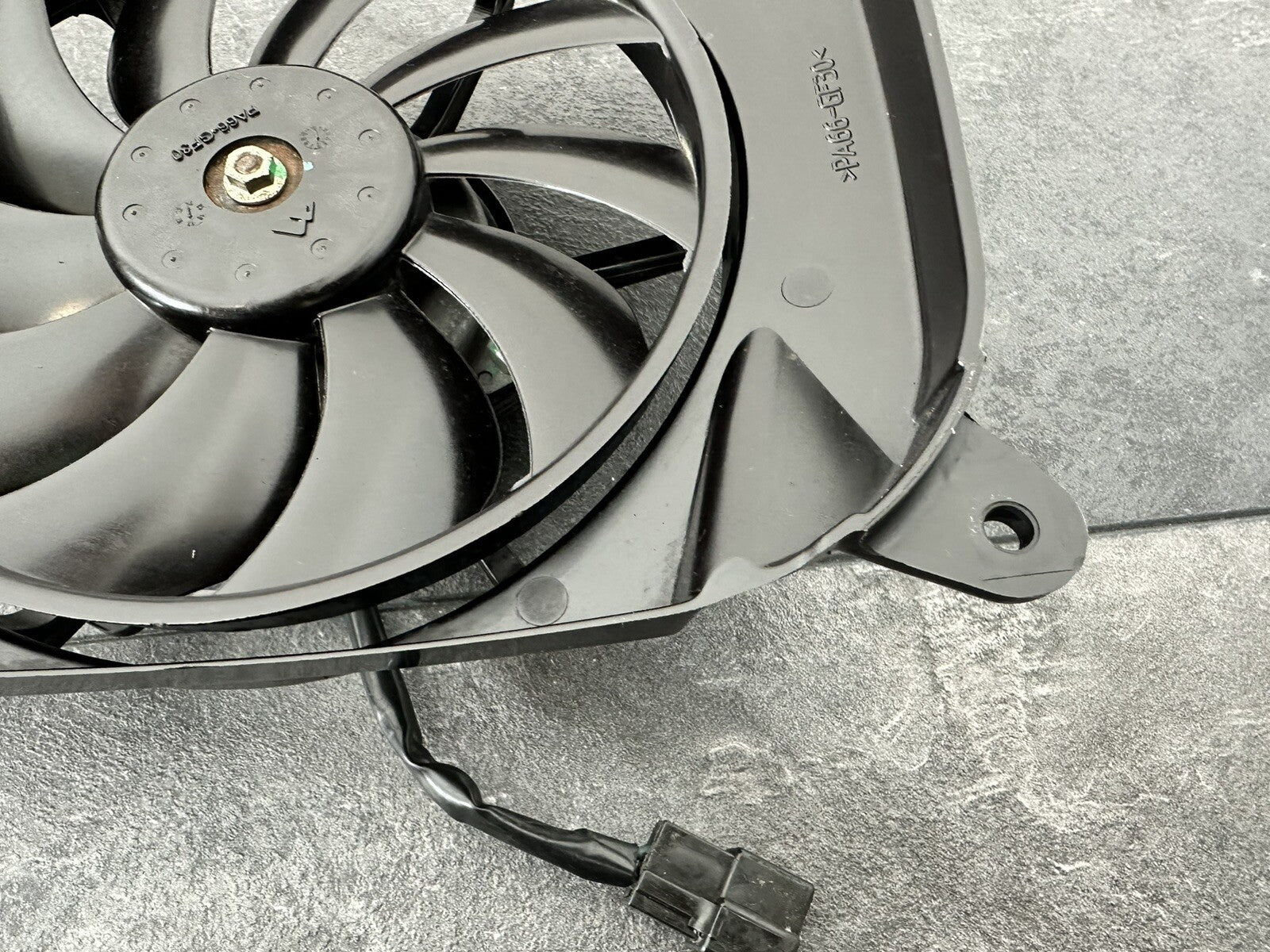 Triumph Street Triple 765 RS 2017 Radiator Fan Cooling Fan 12184 Miles 2018-2021