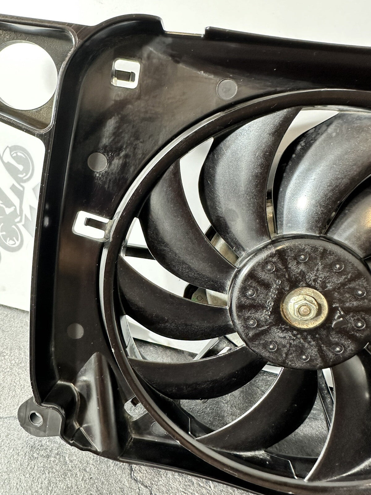 Triumph Street Triple 765 RS 2017 Radiator Cooling Fan 10580 Miles 2018-2021 OEM