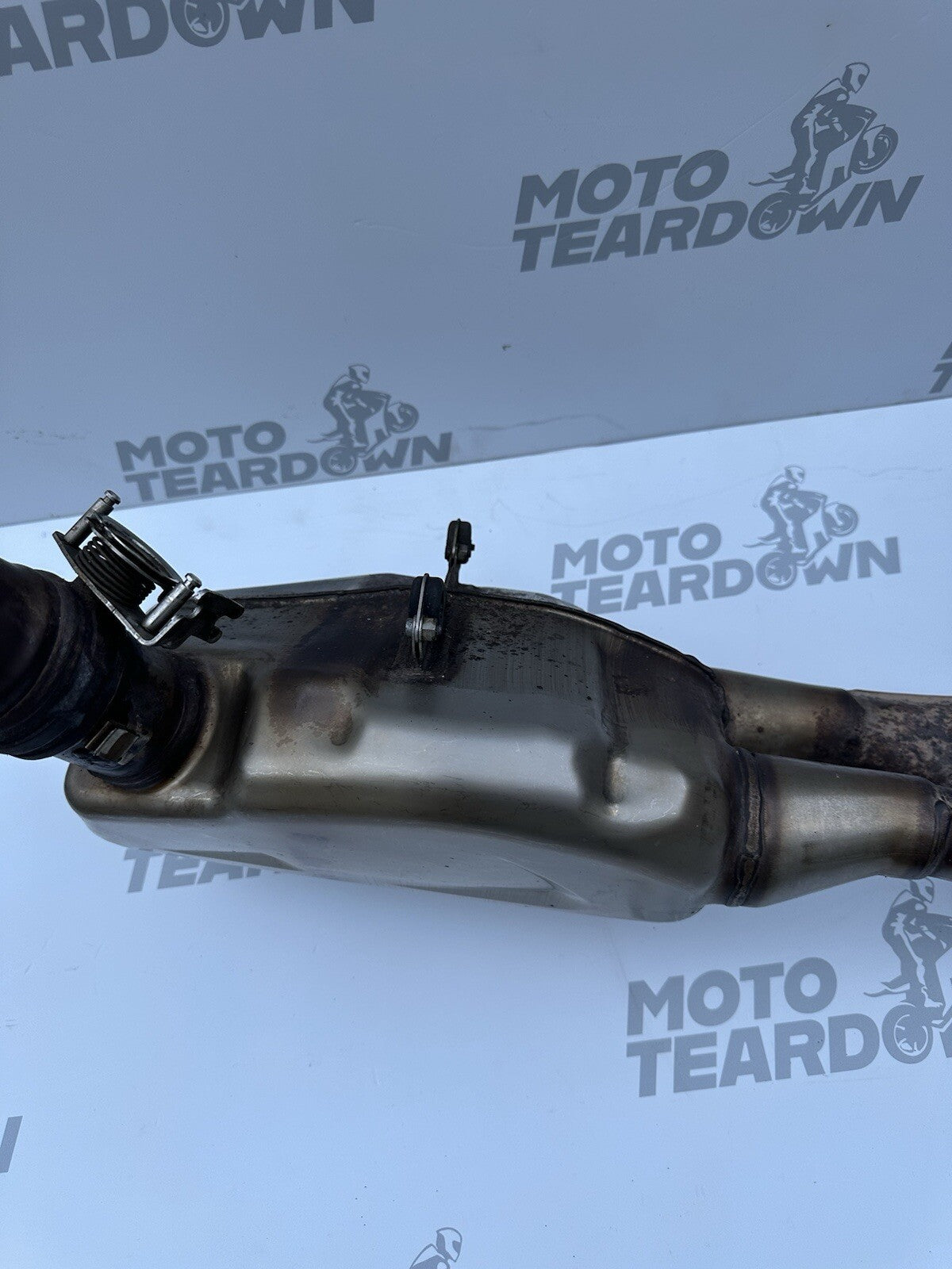 BMW S1000R Downpipes exhaust headers BMW 8545137 2014 16,807 Miles OEM