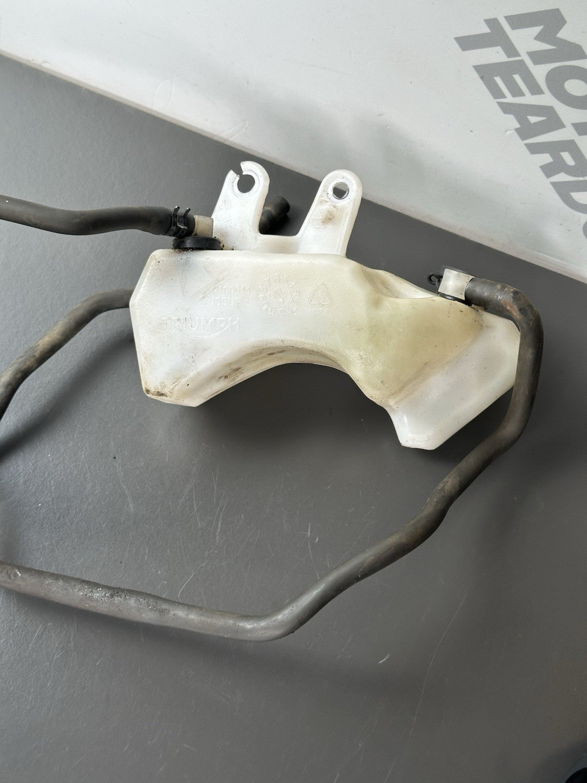 Triumph Street Triple 765RS R Coolant Water Tank Reservoir Overflow Bottle 2017-