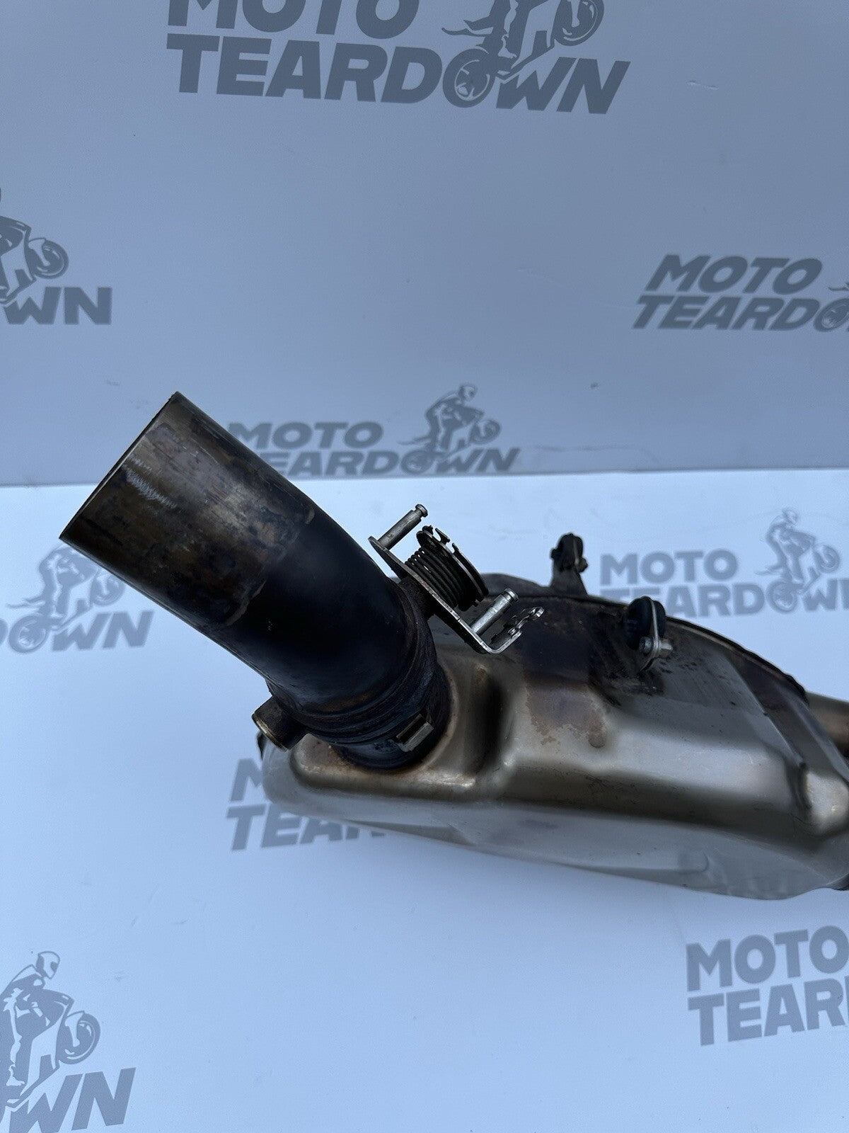 BMW S1000R Downpipes exhaust headers BMW 8545137 2014 16,807 Miles OEM