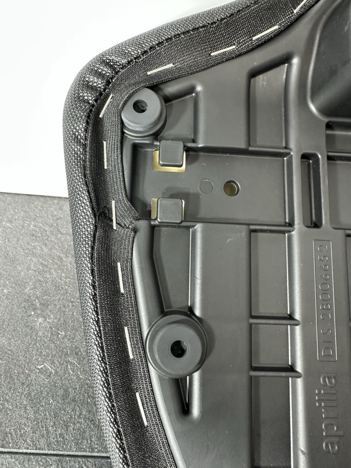 Aprilia RS660 2021 Pillion Seat Rear Seat BLACK Only 6220 Miles 2022-2025 OEM