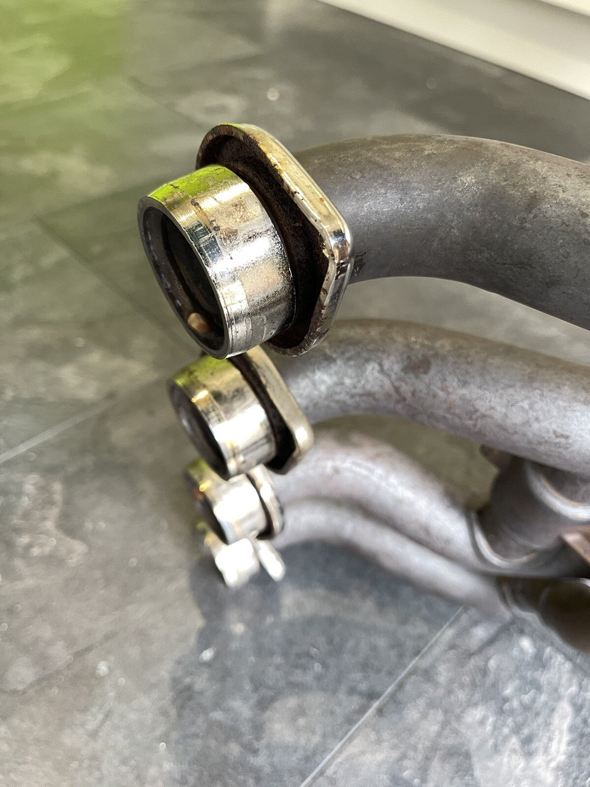 Suzuki GSXR 1000 2017 Downpipes Exhaust Cat 2018 AL7 2017-22 Only 5129 Miles