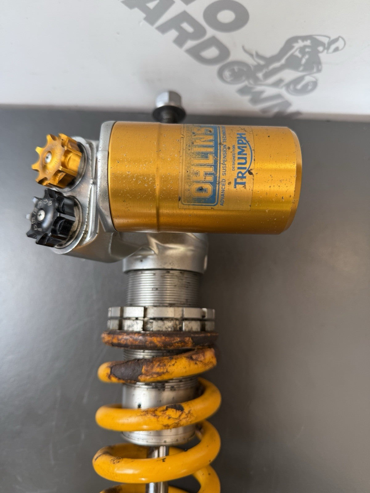 TRIUMPH STREET TRIPLE 675R OHLINS REAR SHOCK ABSORBER 675R OHLINS REAR SHOCK