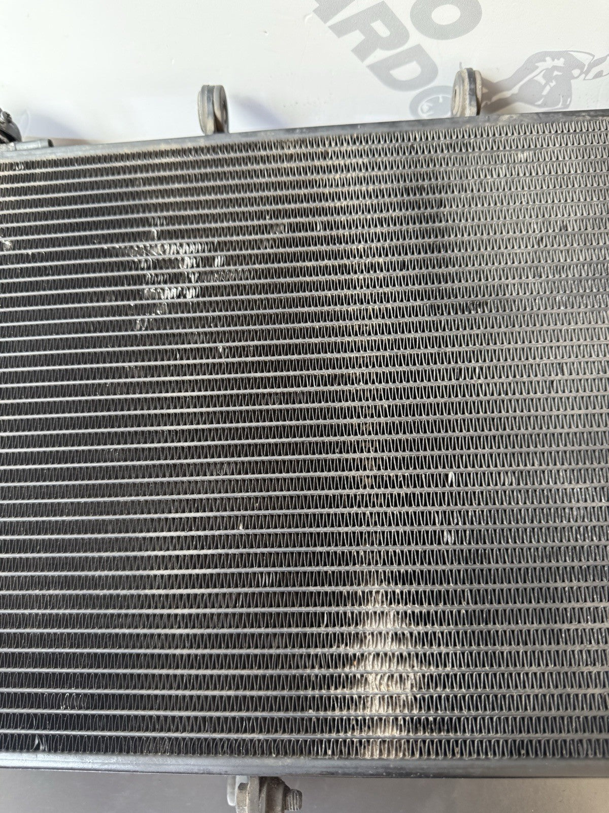 TRIUMPH TRIDENT 660 Radiator And Fan 2021-2024 Water Tight But Slight Kinked OEM