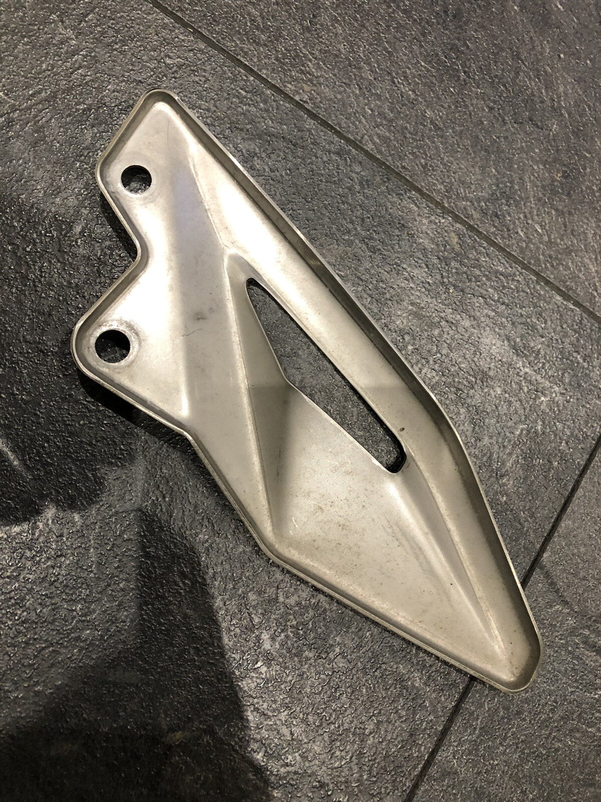 Triumph Street Triple 765 R RS 2019 RH Heel Guard Rearset Guard 8876 Miles OEM