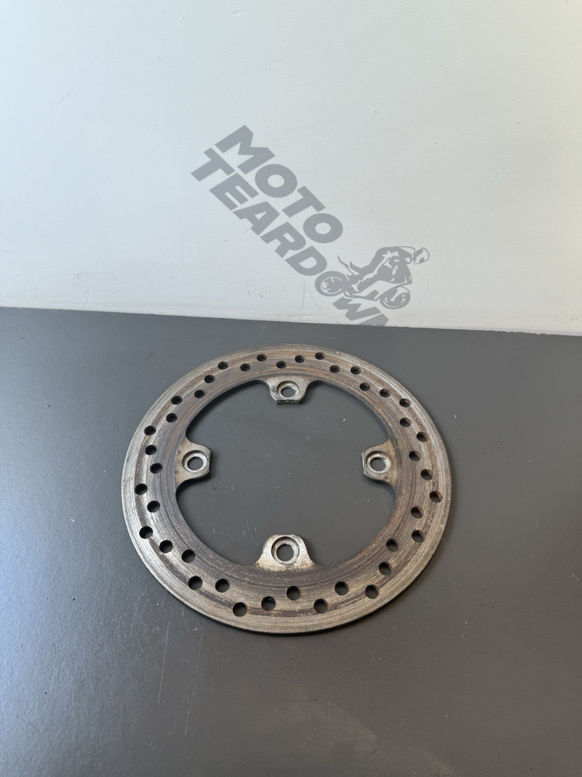TRIUMPH STREET TRIPLE 675R REAR BRAKE DISC SUNSTAR REAR BRAKE DISC 2008-2011 OEM