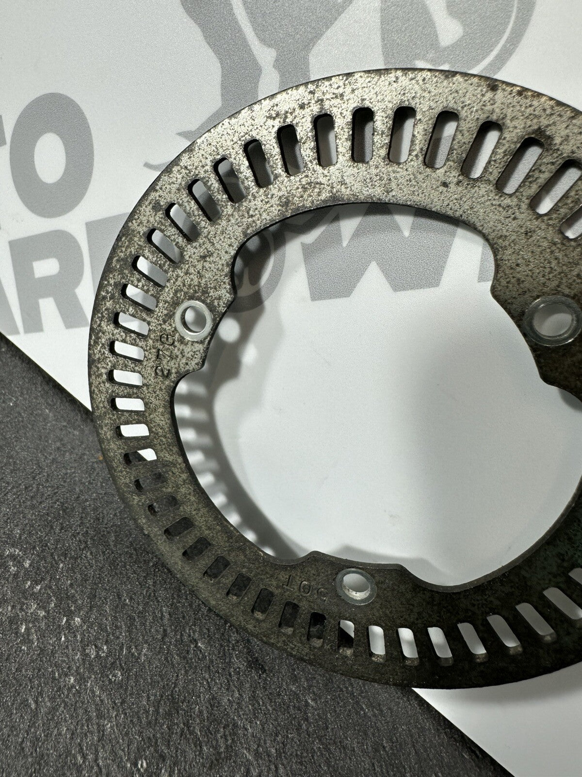 Suzuki GSXR 1300 2016 HAYABUSA Front ABS Ring Disc Rotor Brake 18408 Miles OEM
