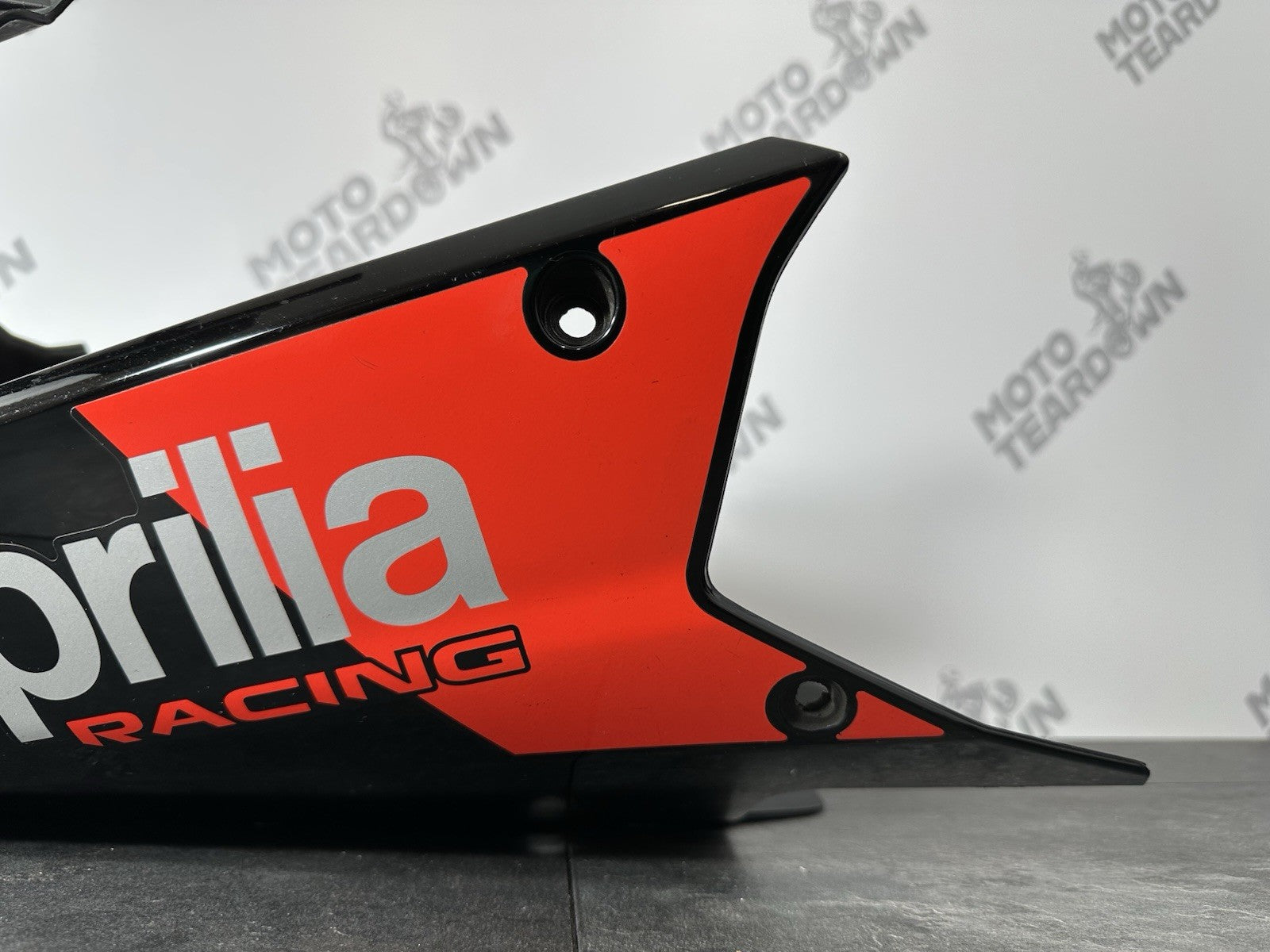 Aprilia RS660 2021 Belly Pan Fairing Engine Spoiler 6220 Miles 2022-2025 OEM