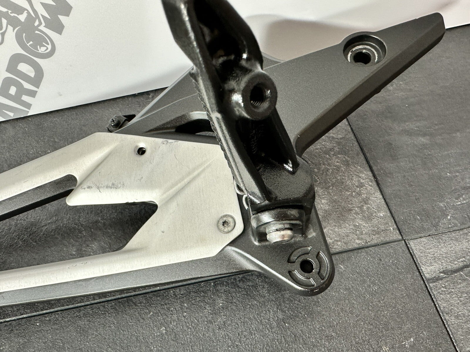 Kawasaki Z800 2016 Right Footrest Rearset Pillion Mount 12691 Mile 2013-2018 OEM