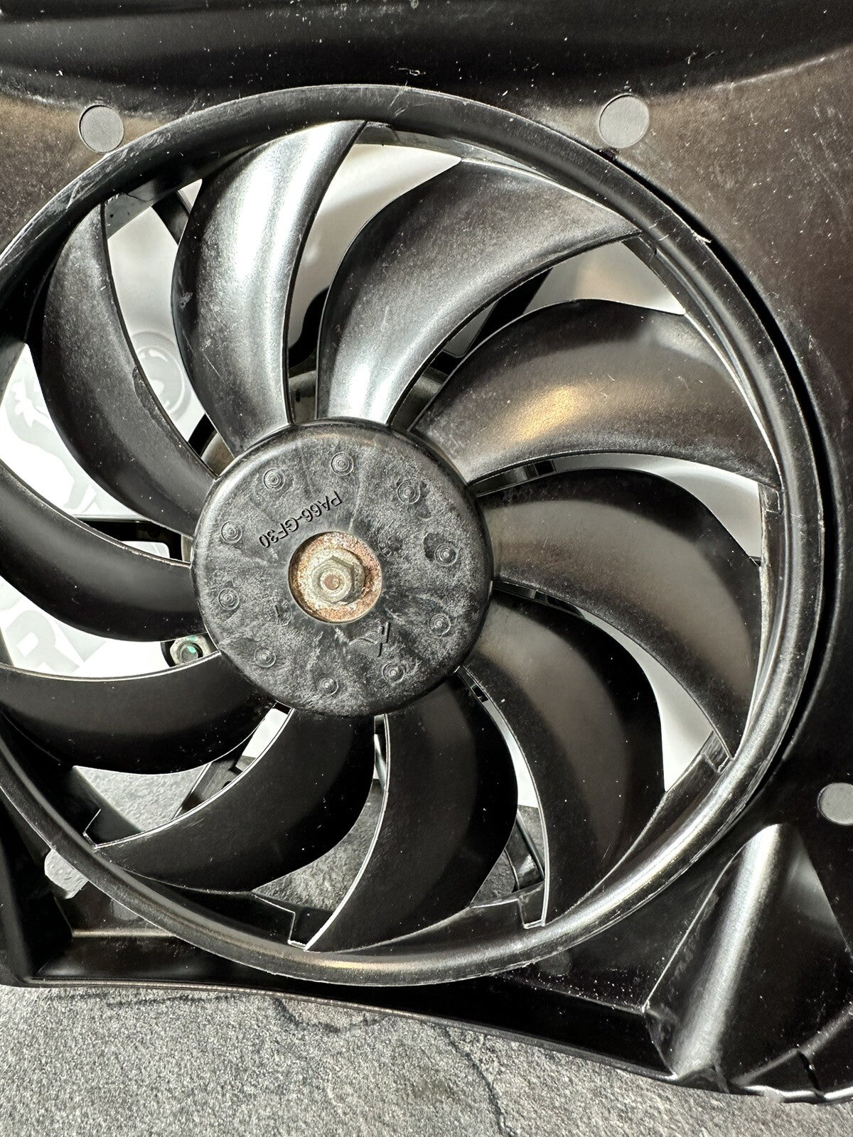 Triumph Street Triple 765 RS 2018 Radiator Cooling Fan 15244 Miles 2017-2020 OEM