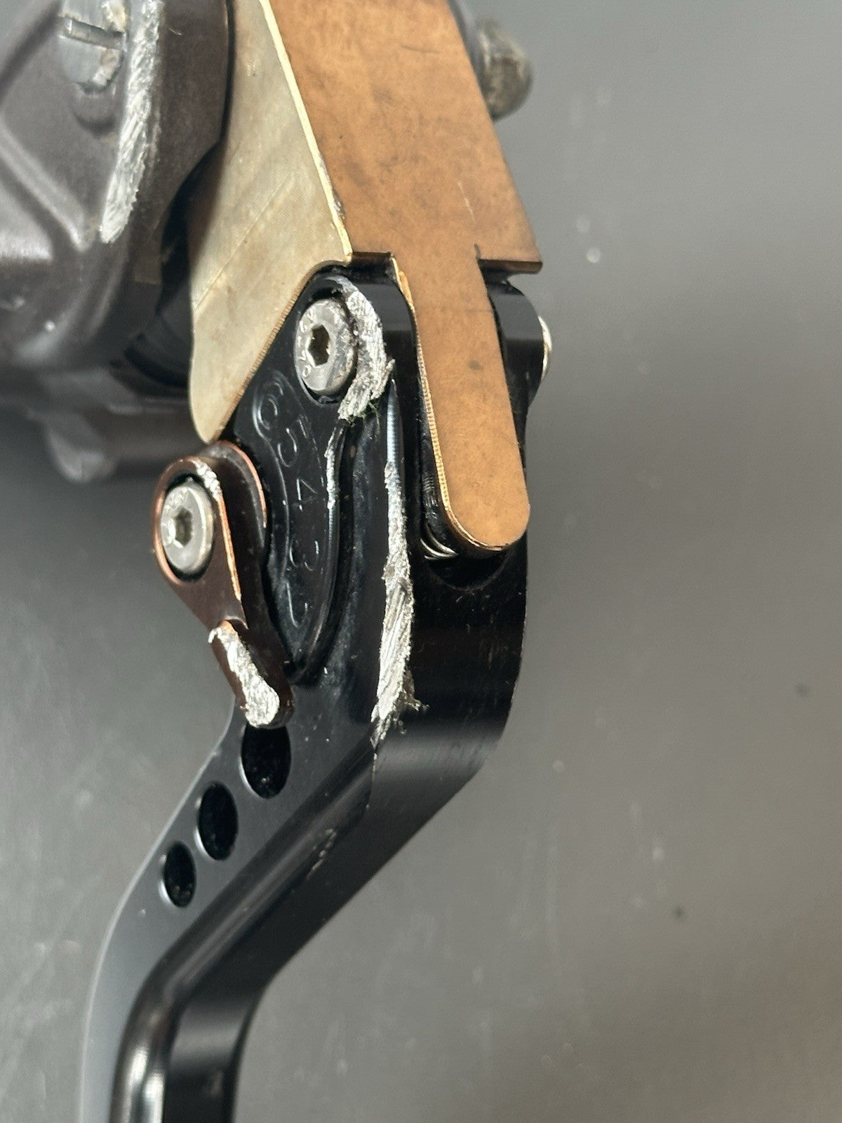 Honda CBR 1000 RR Front brake master cylinder 2004-2005 SPARES/REPAIRS DAMAGED