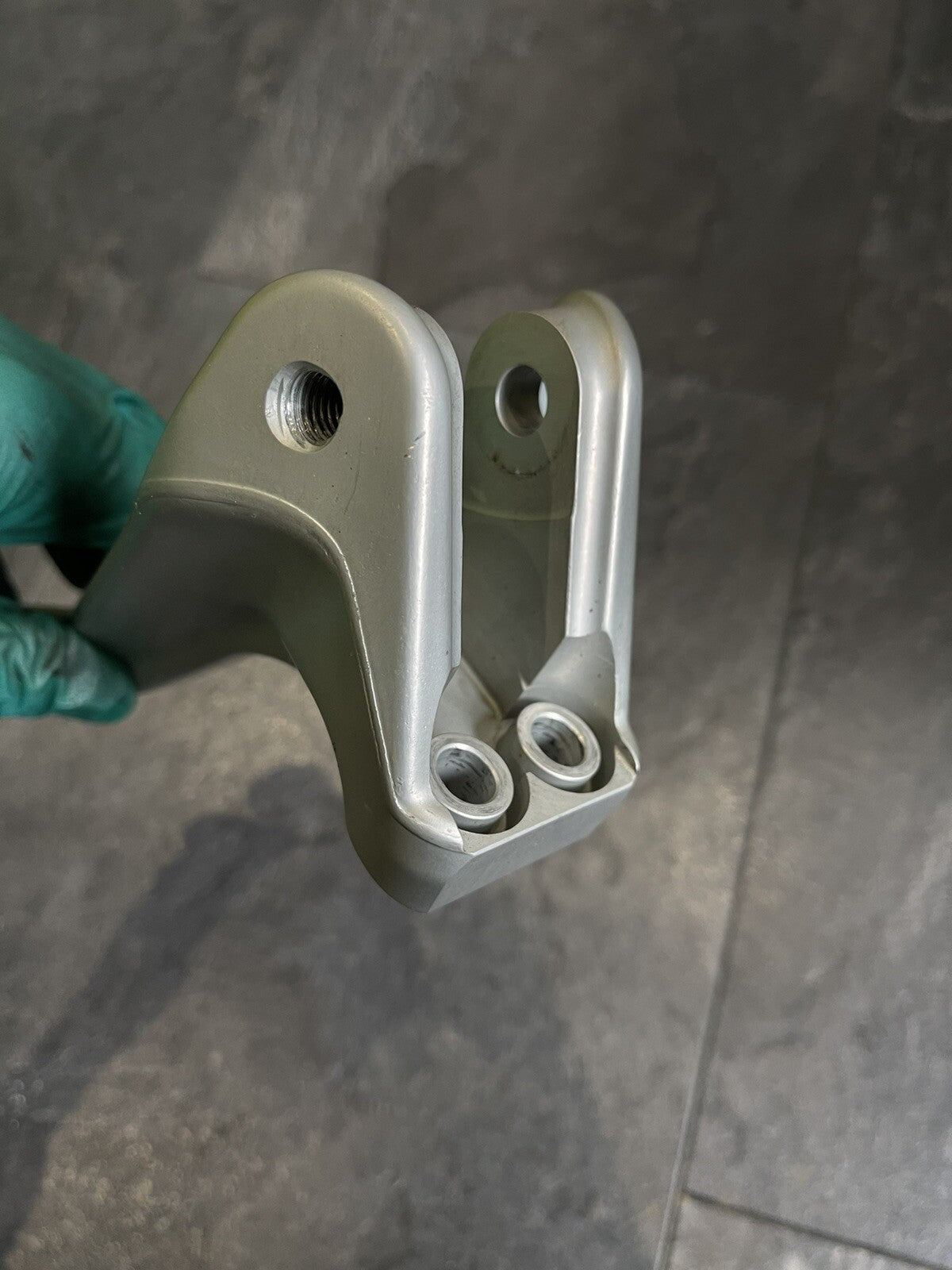 Ducati Panigale V4S V4 Upper Shock Linkage Bracket Only 2986 Miles OEM 2018-2021