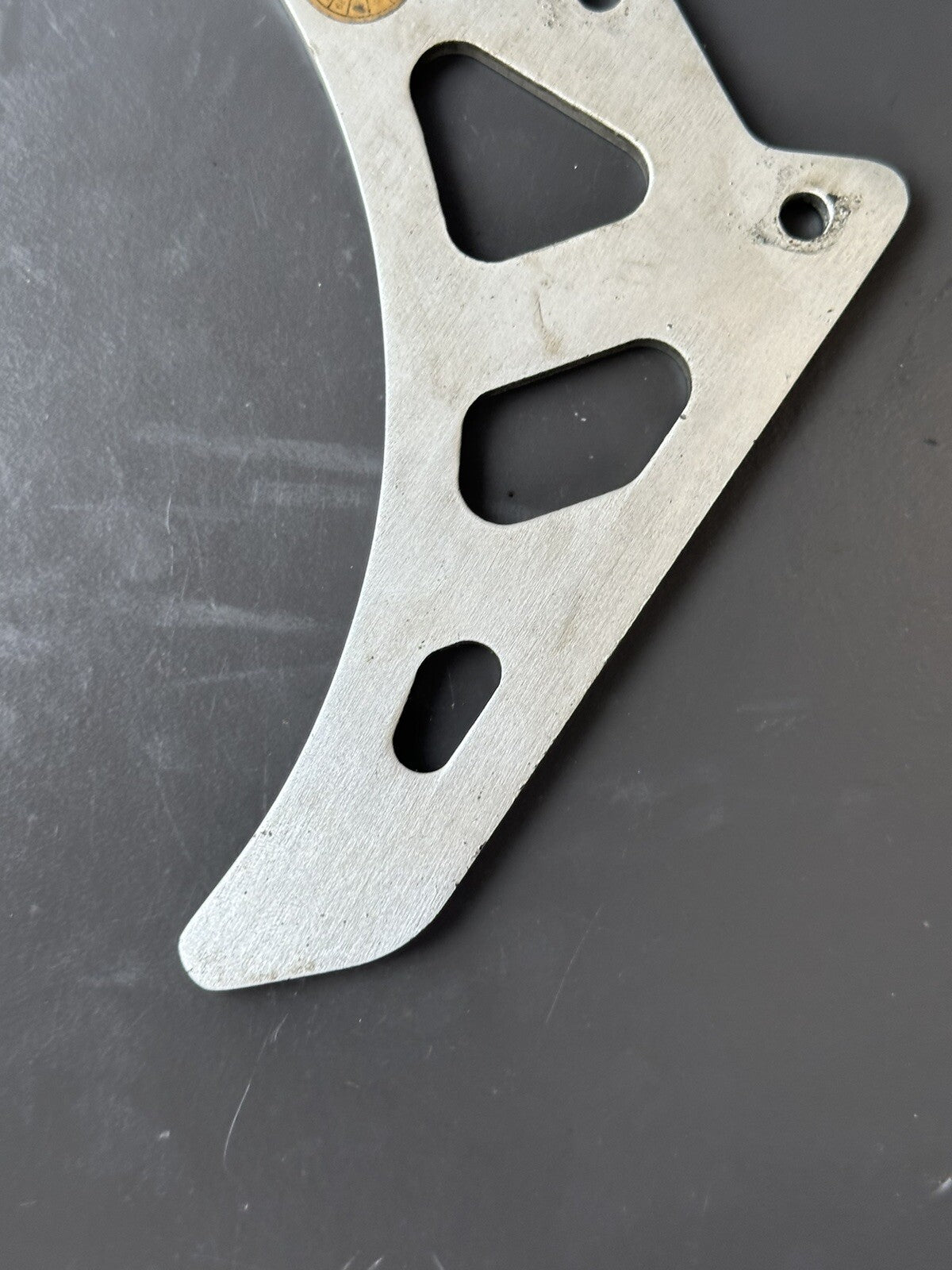 Triumph Speed Triple 1050 Chain Guard Fin 2011 to 2015